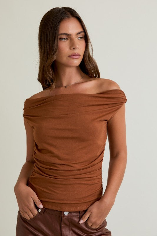 Off Duty Charm Top