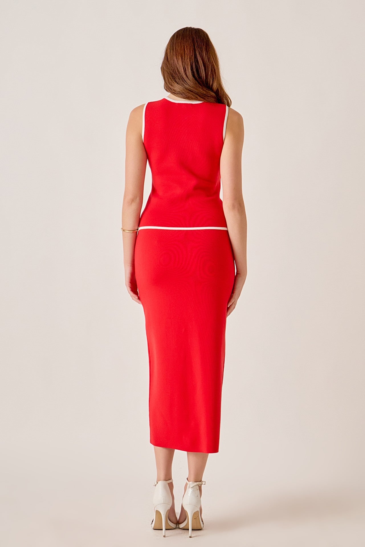 Monaco Button Knit Vest