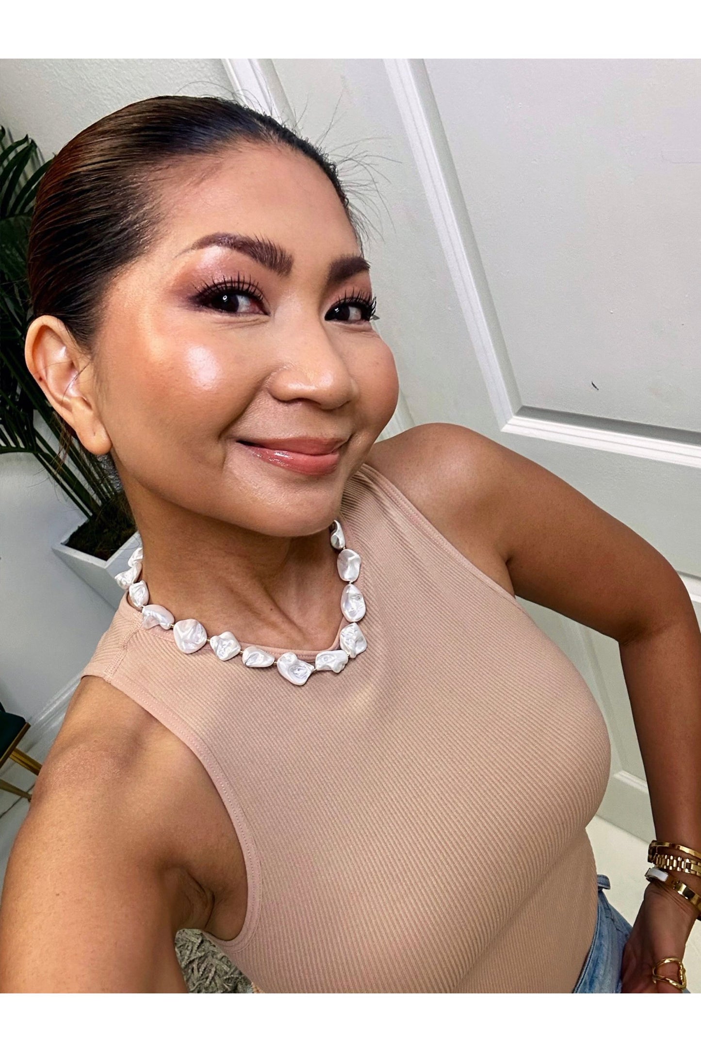 Chunky Pearl Necklace