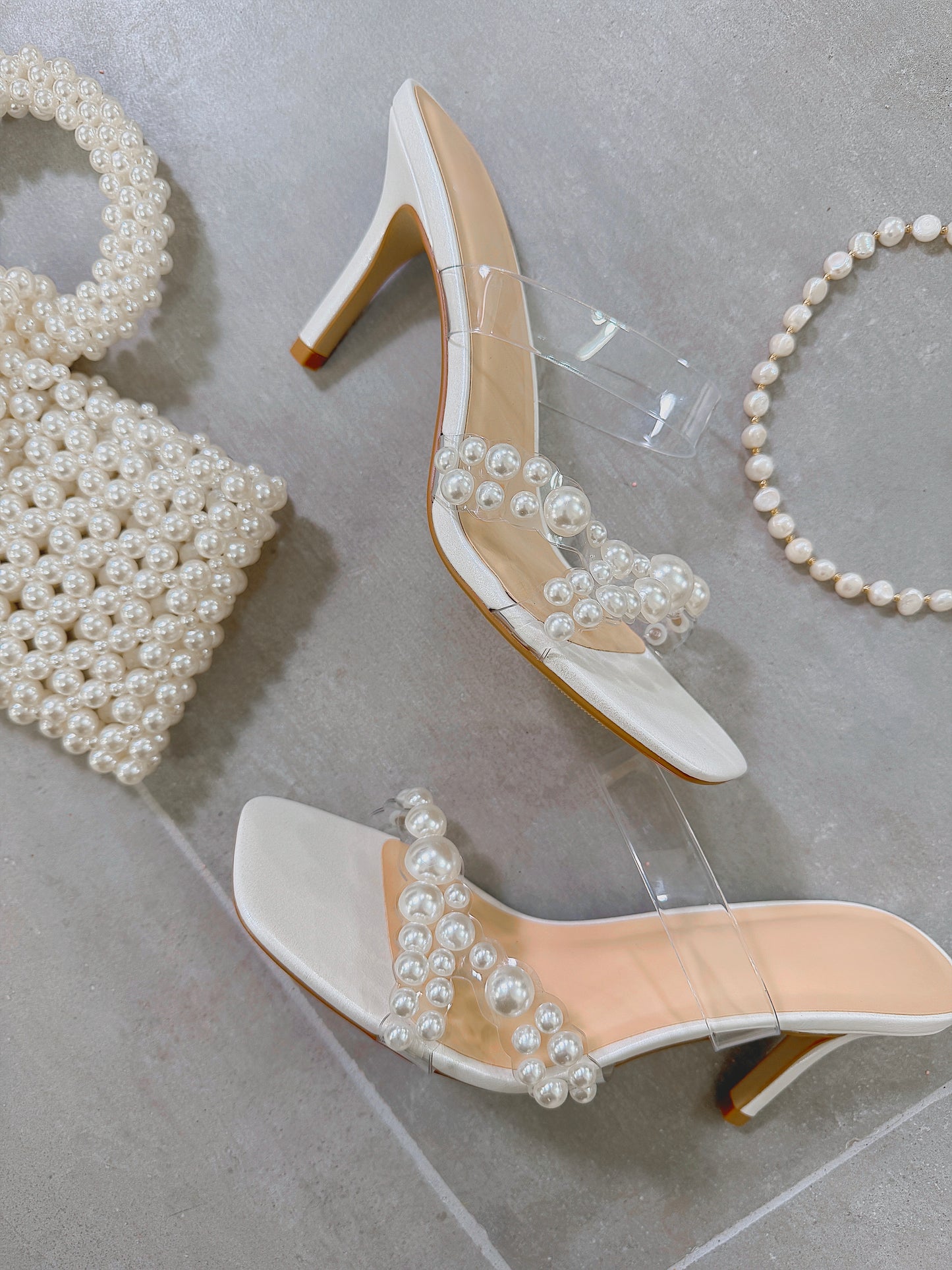 Forever Yours Pearl Heels