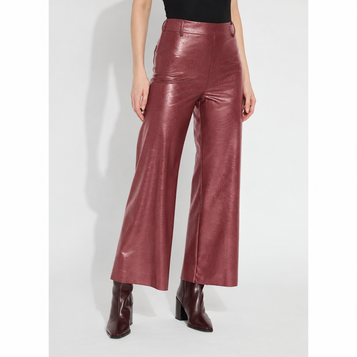 Lysse High Waisted Vegan Leather Pant