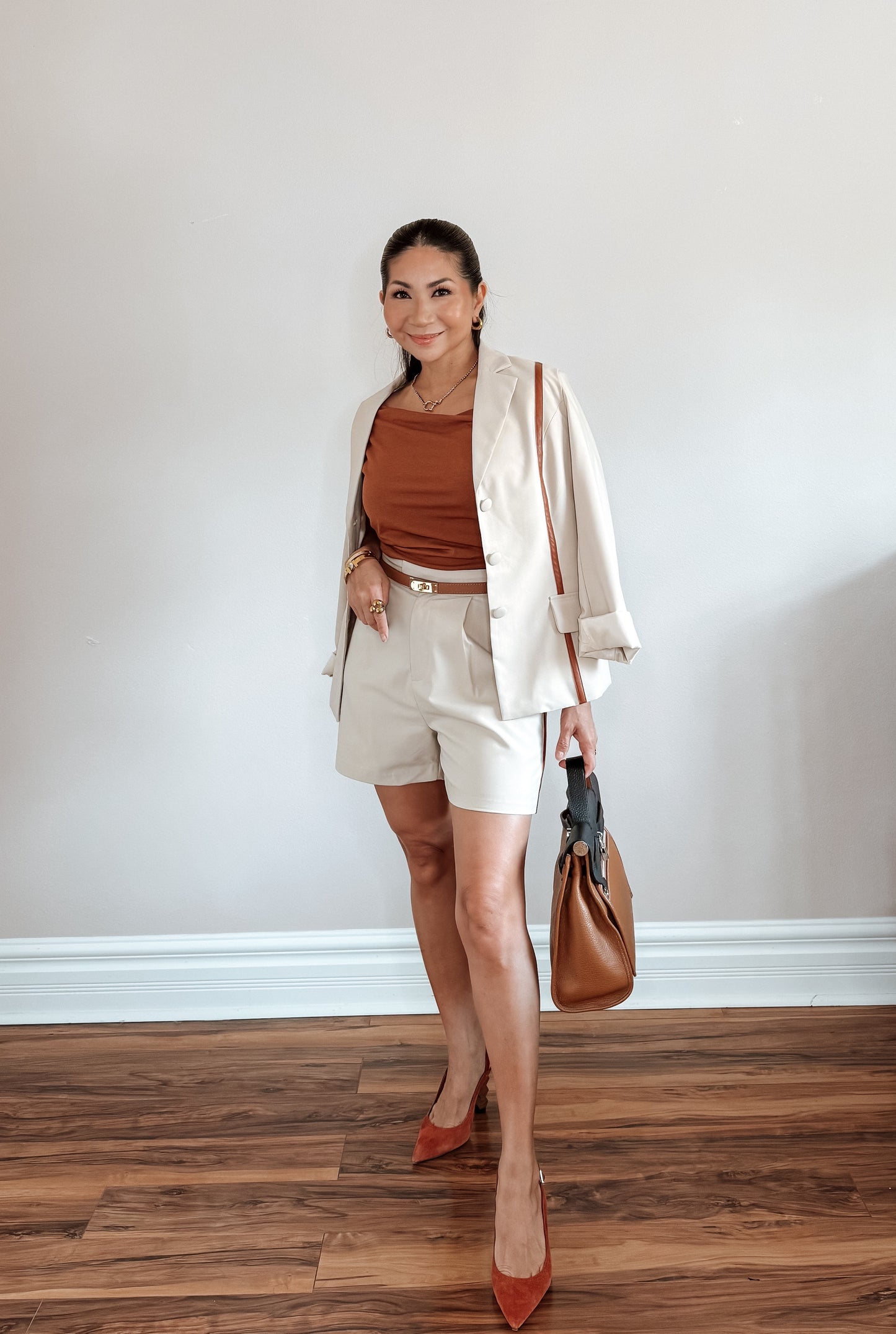 Off Duty Charm Top