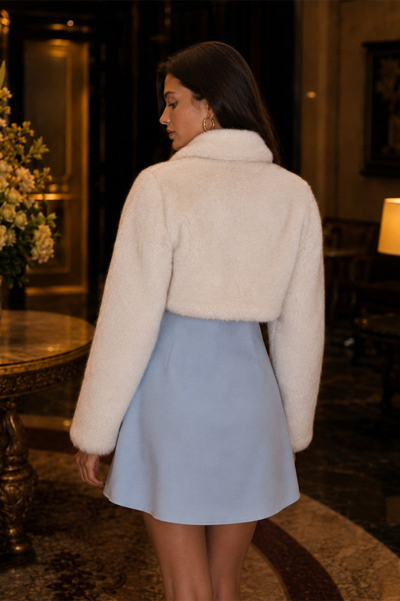 Snow Kissed Fur Bolero