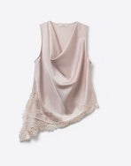 Lace & Light Drape Tank