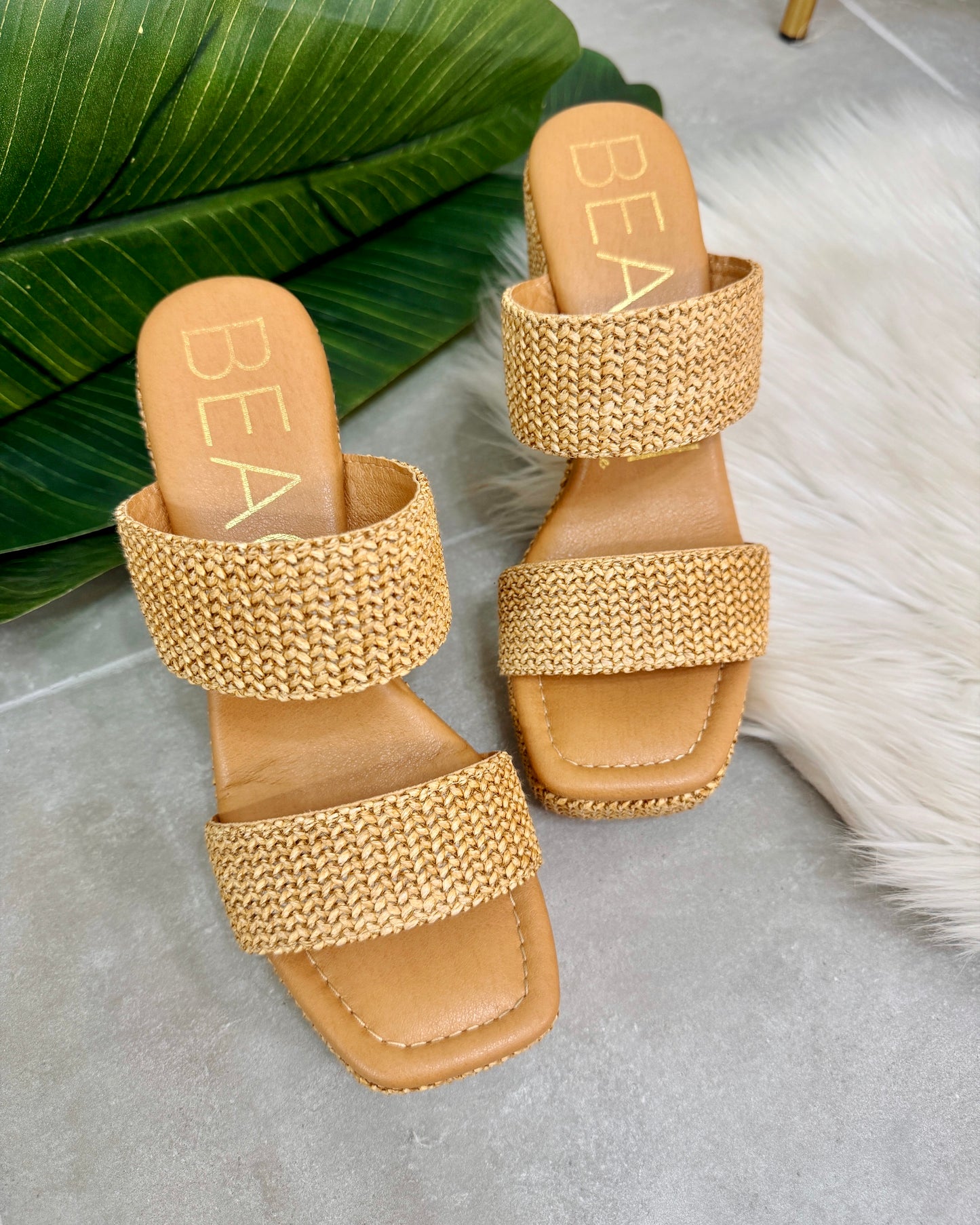 Matisse Gem Camel Platform Heels