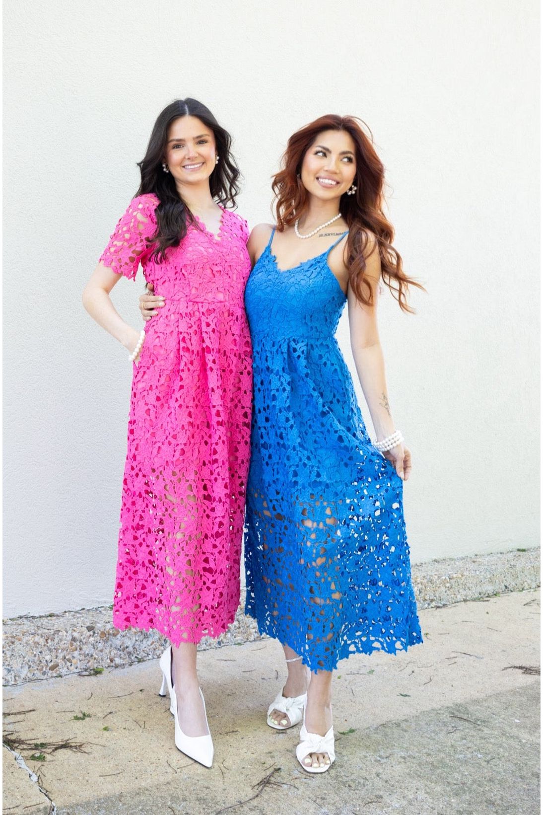 All Over Lace Midi Dress-Dresses-KCoutureBoutique, women's boutique in Bossier City, Louisiana