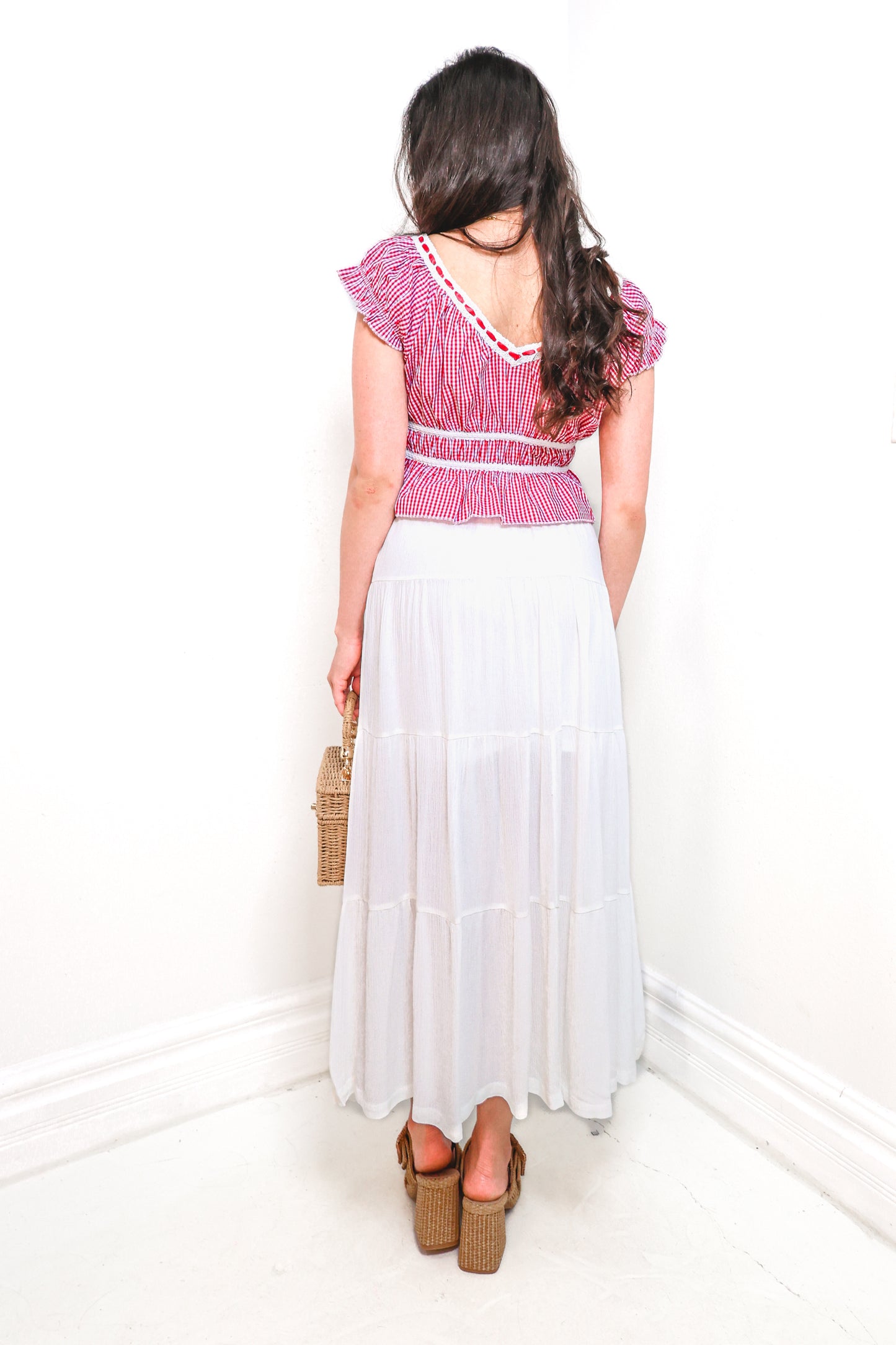 Beach Breeze Midi Skirt