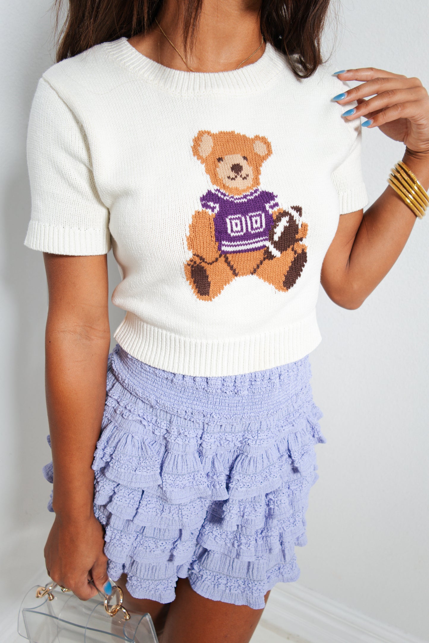 Tailgate Teddy Sweater Top
