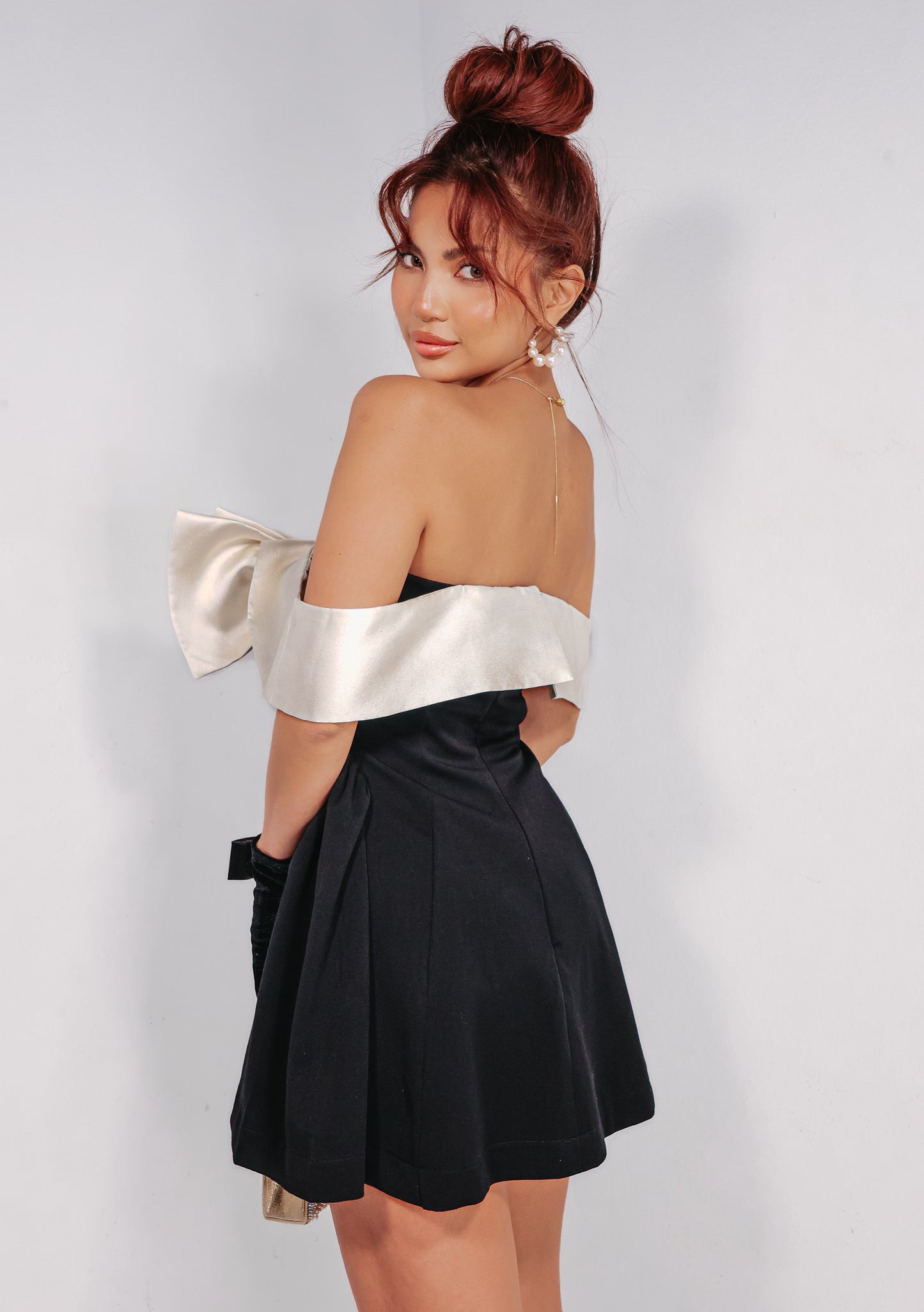 Belle Of Bows Mini Dress