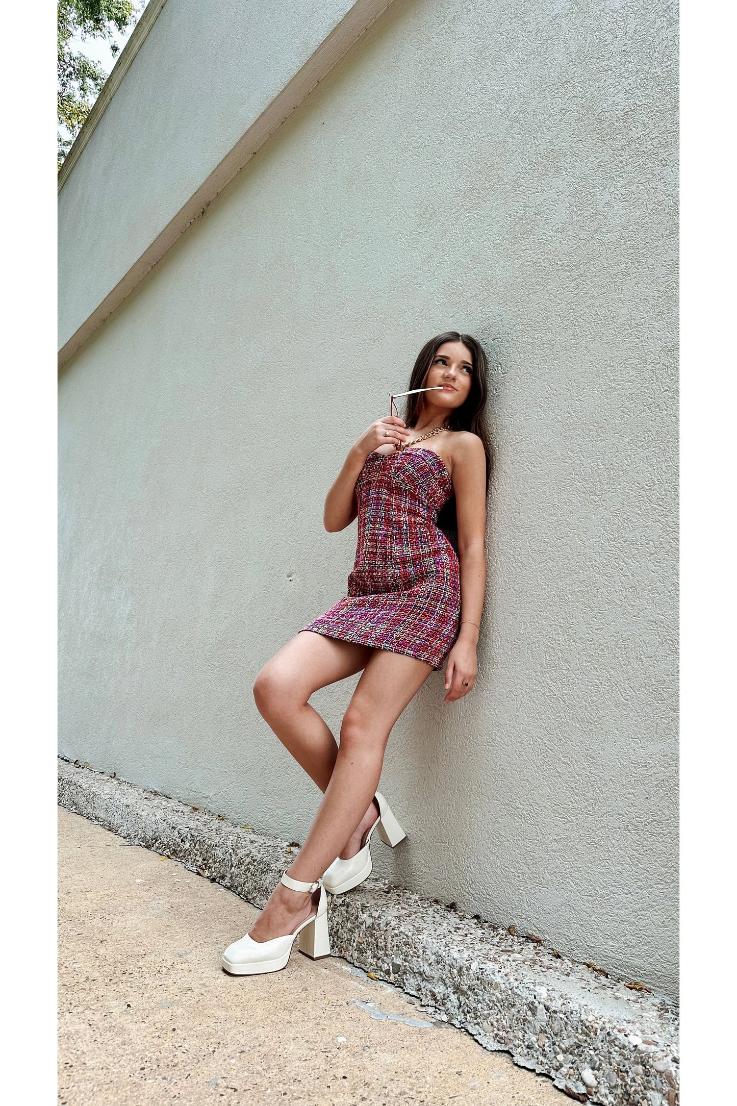 Best Of Both Worlds Mini Tweed Dress-KCoutureBoutique, women's boutique in Bossier City, Louisiana