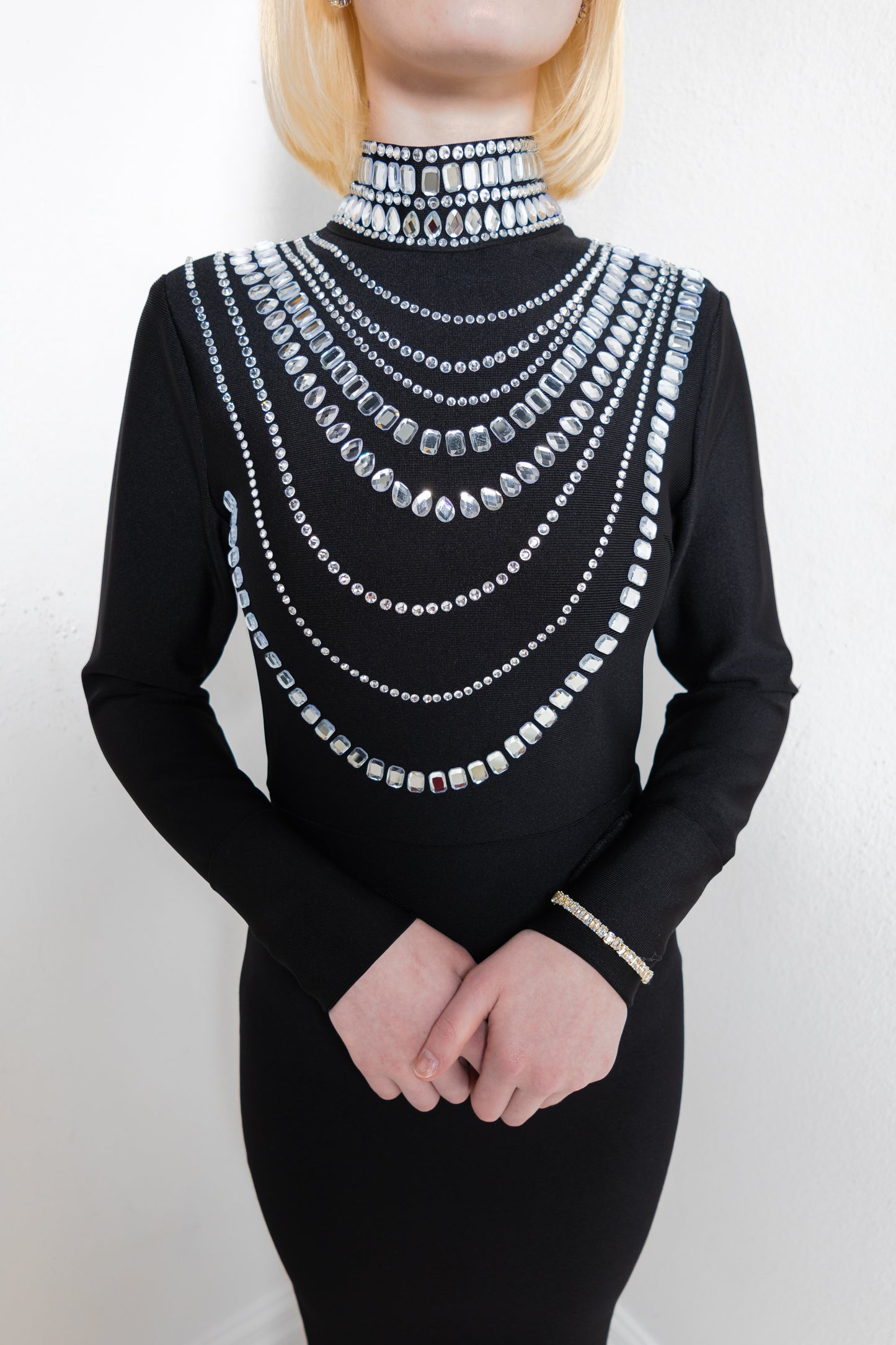 Celianne Aura Bandage Maxi Dress