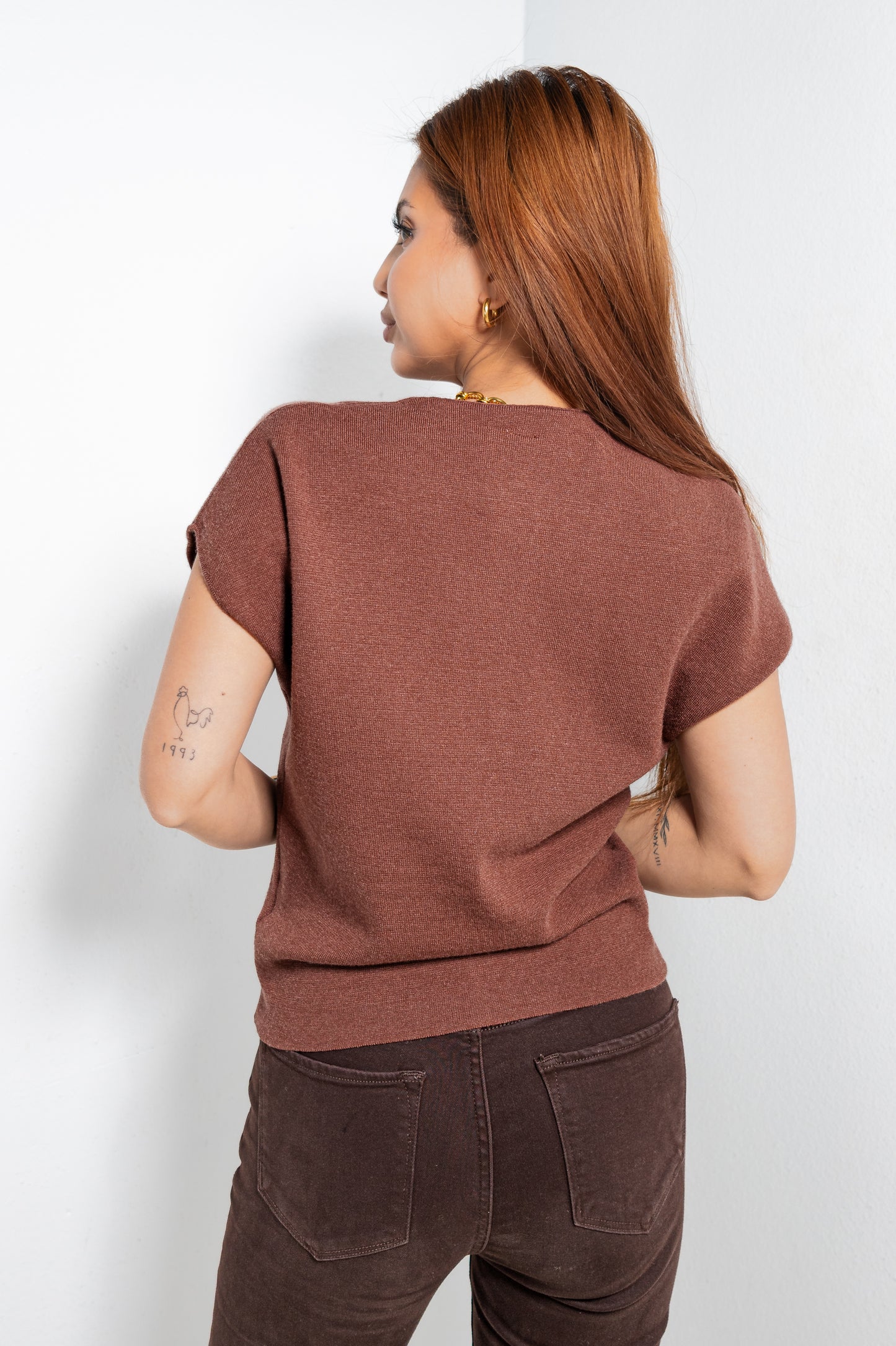 Charming Hearts Drop Shoulder Top