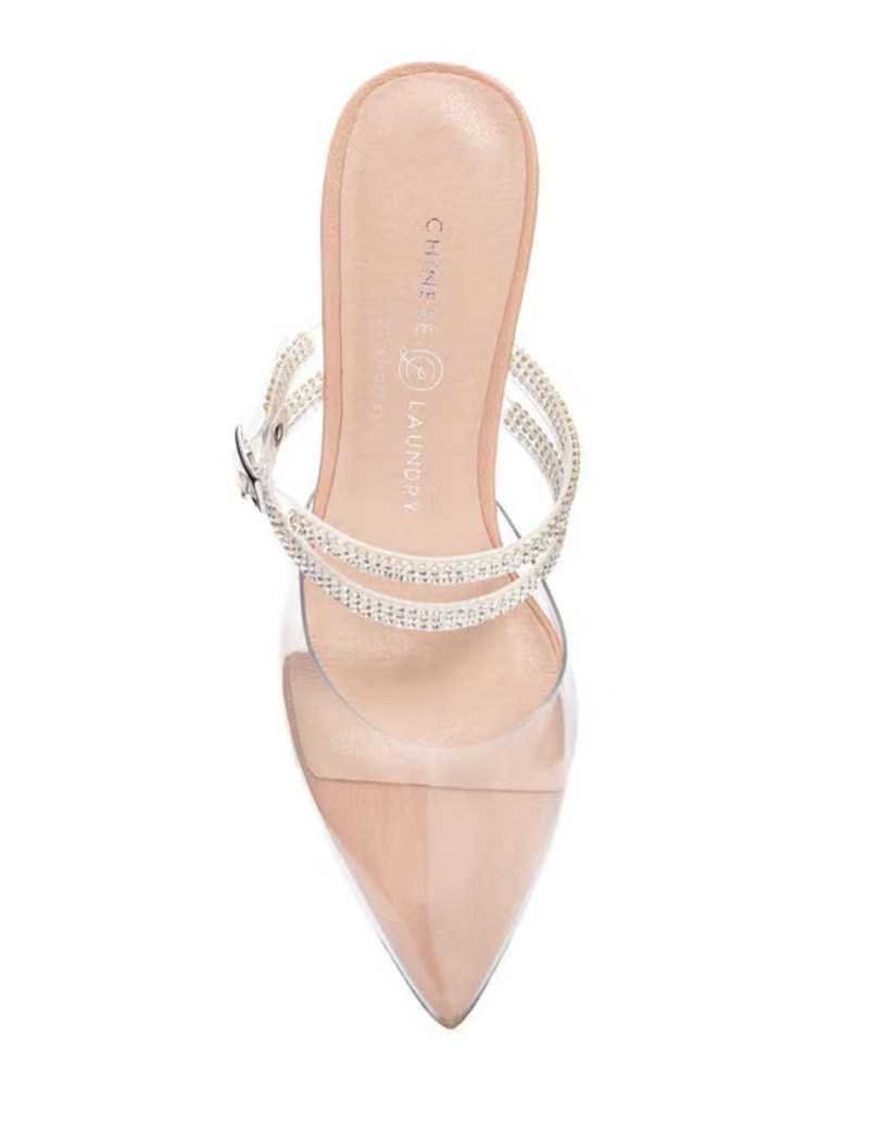 Chinese Laundry Kinney Clear Pump-Shoes-KCoutureBoutique, women's boutique in Bossier City, Louisiana