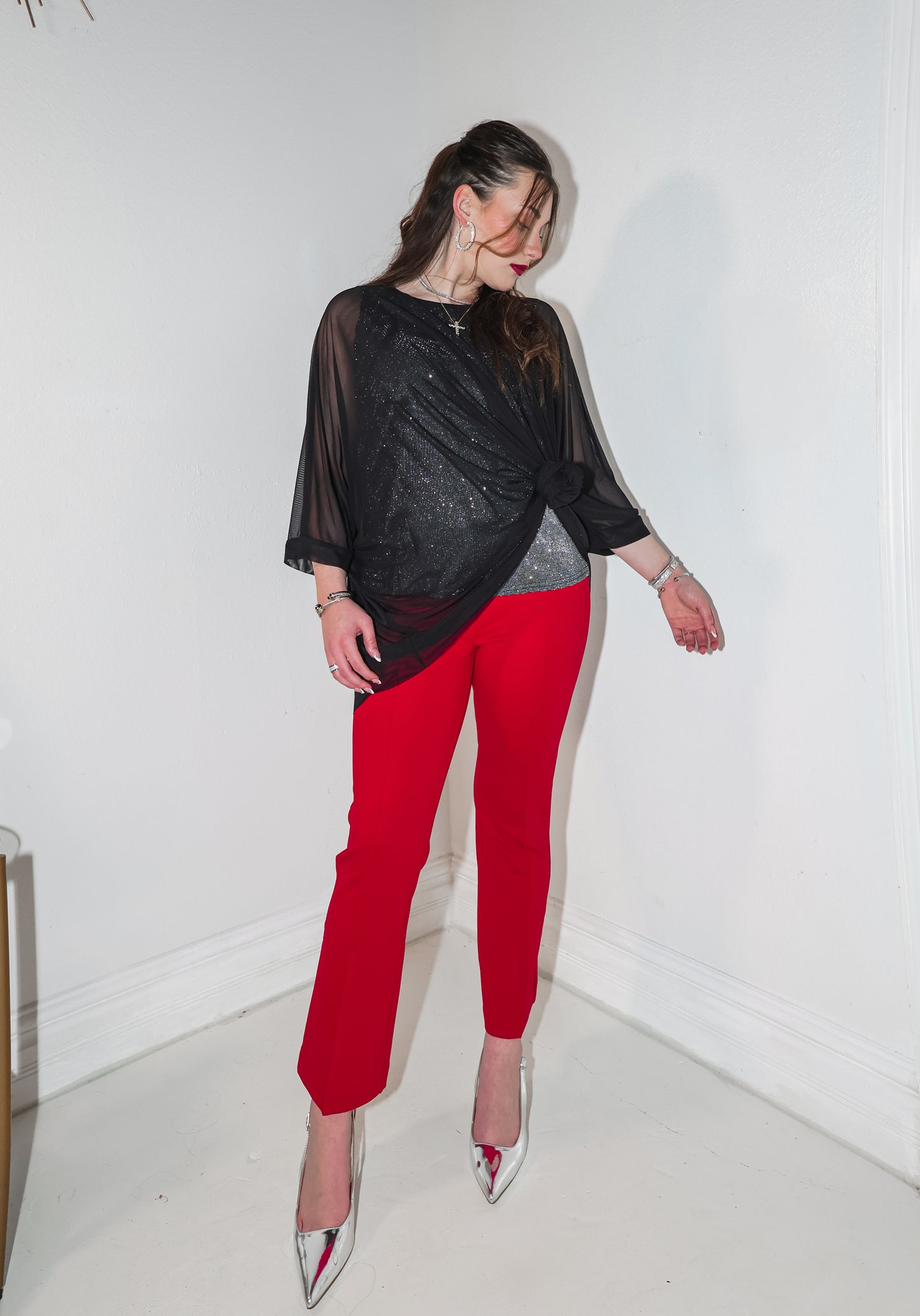 Soft Glamour Tunic Top