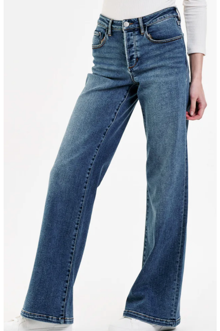 Dear John Farrah Super High Rise Jean-Denim-KCoutureBoutique, women's boutique in Bossier City, Louisiana