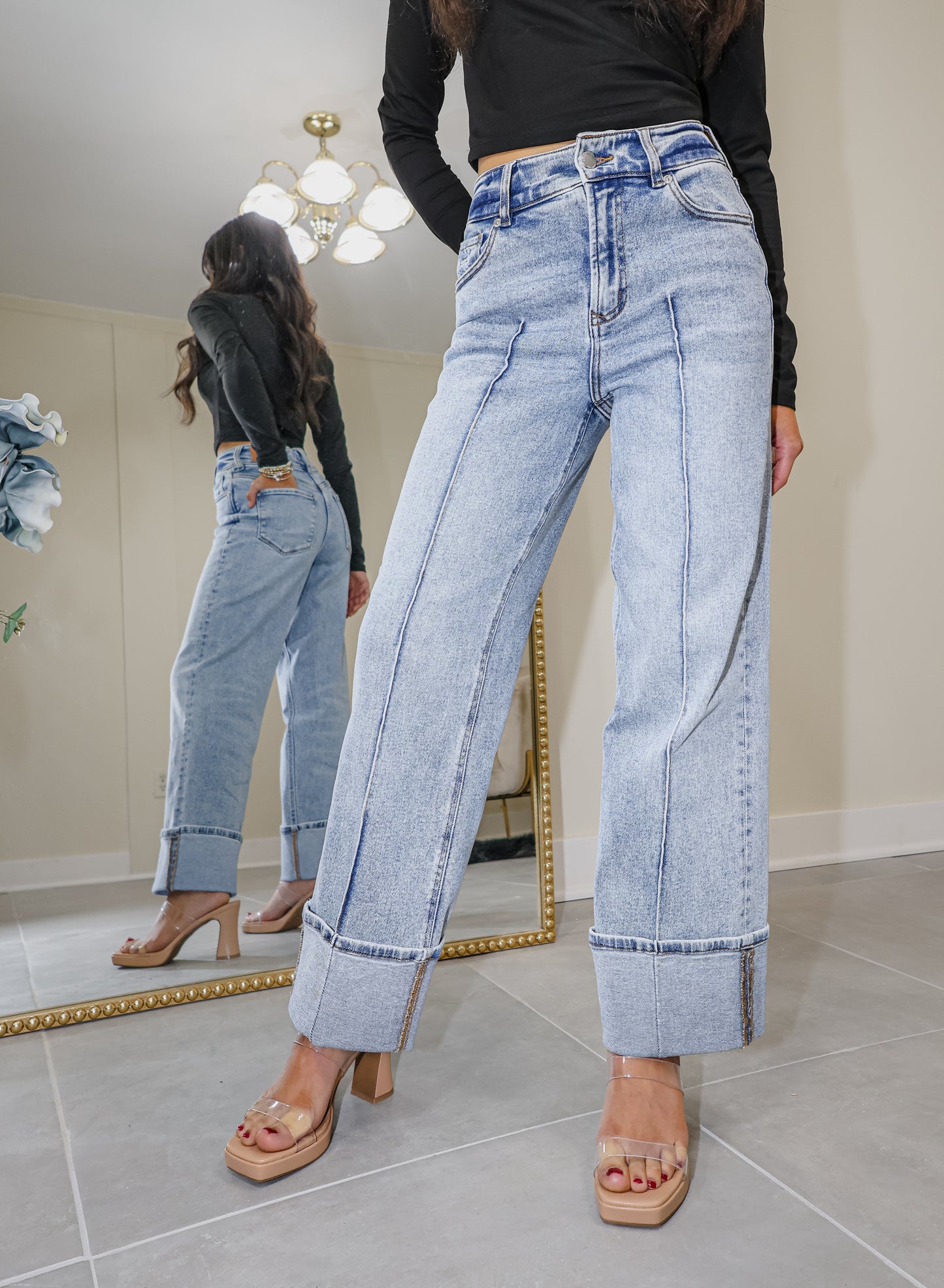 Dear John Holly Lakeshore Cuffed Jeans