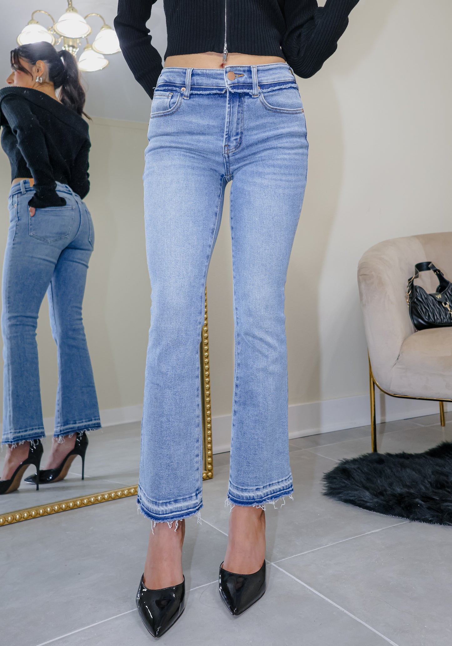 Dear John Jeanne Savannah Mid Rise Jeans