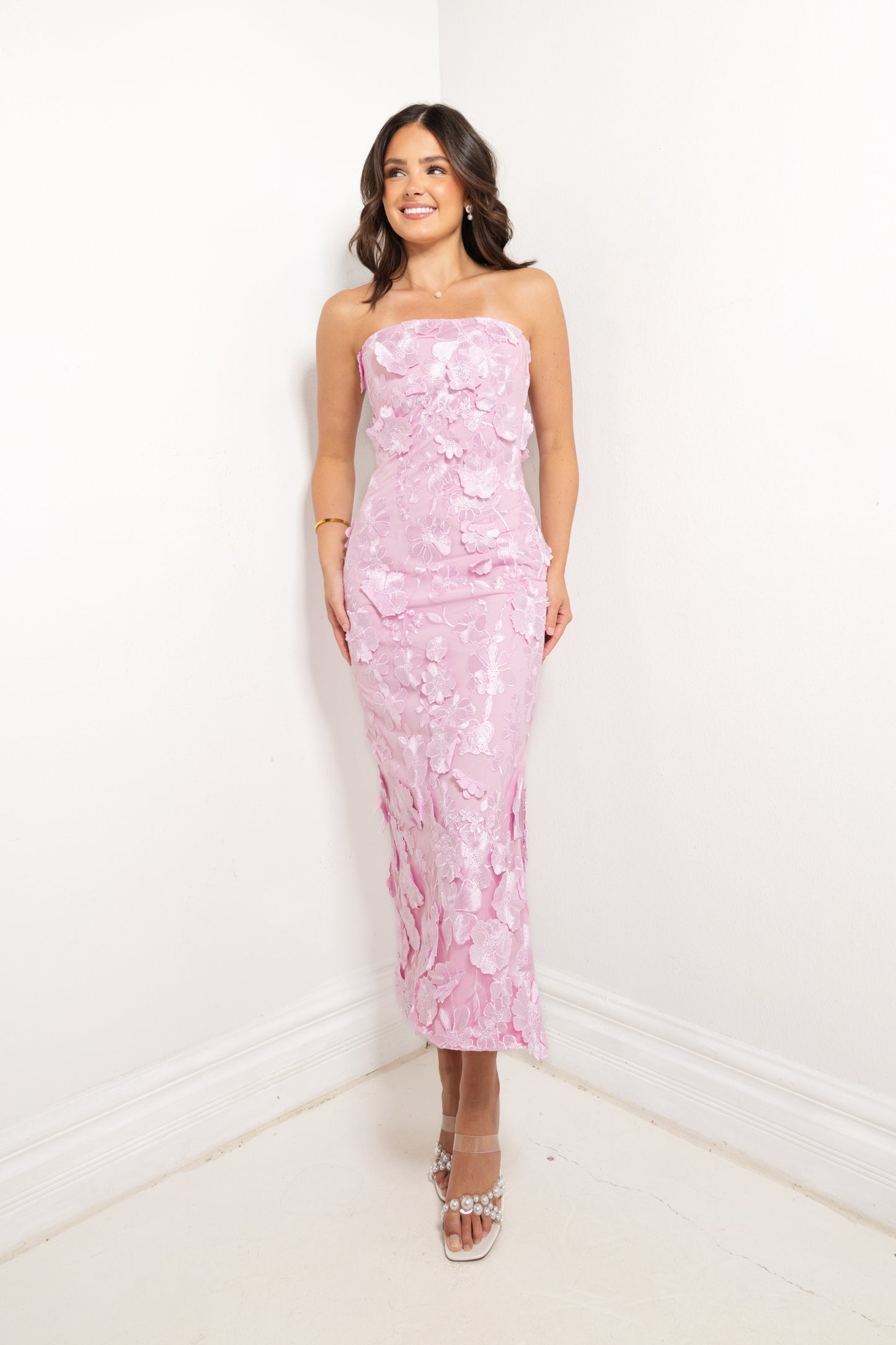 Endless Rose Blossom Lane Strapless Dress