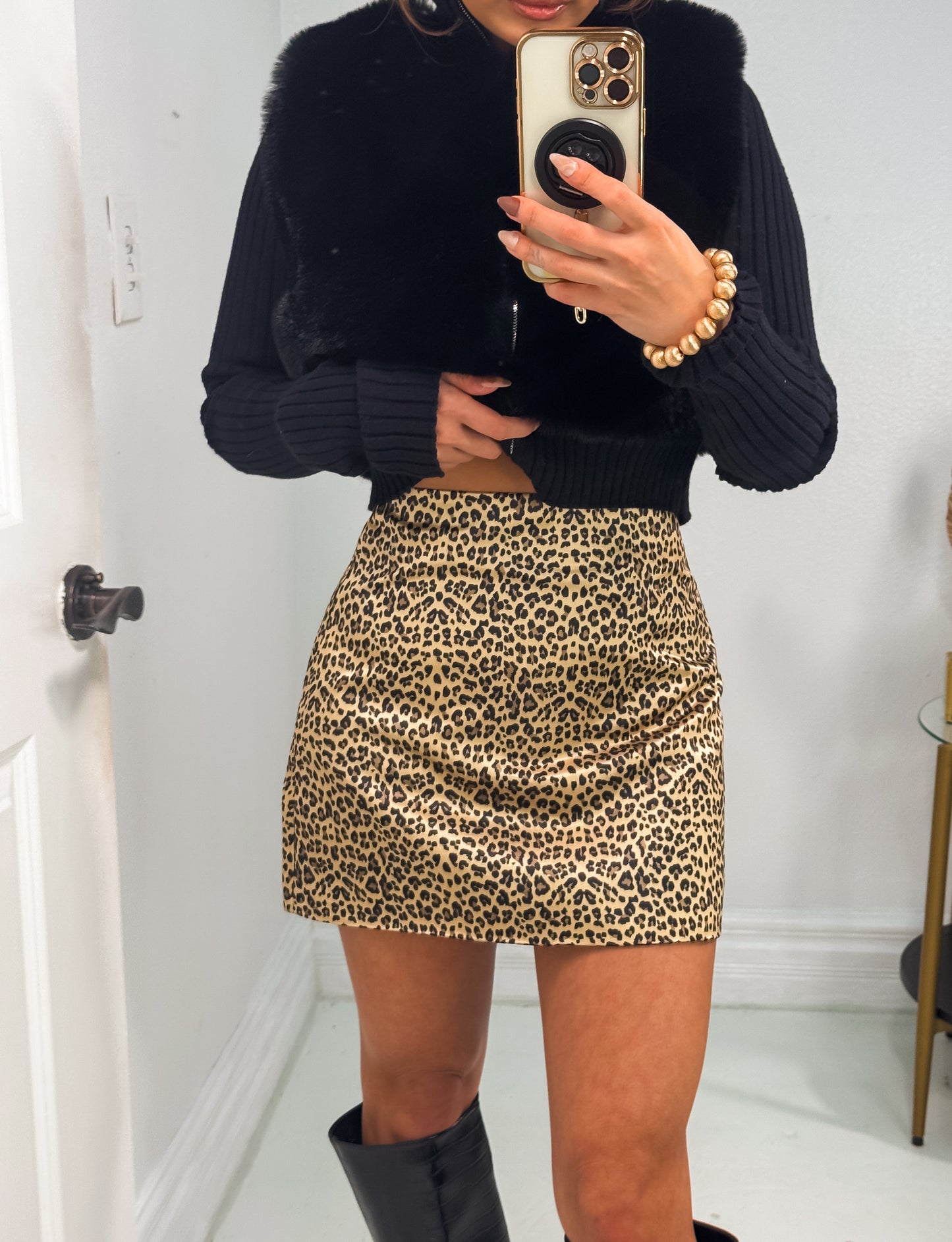 English Factory Bold Mirage Mini Skirt
