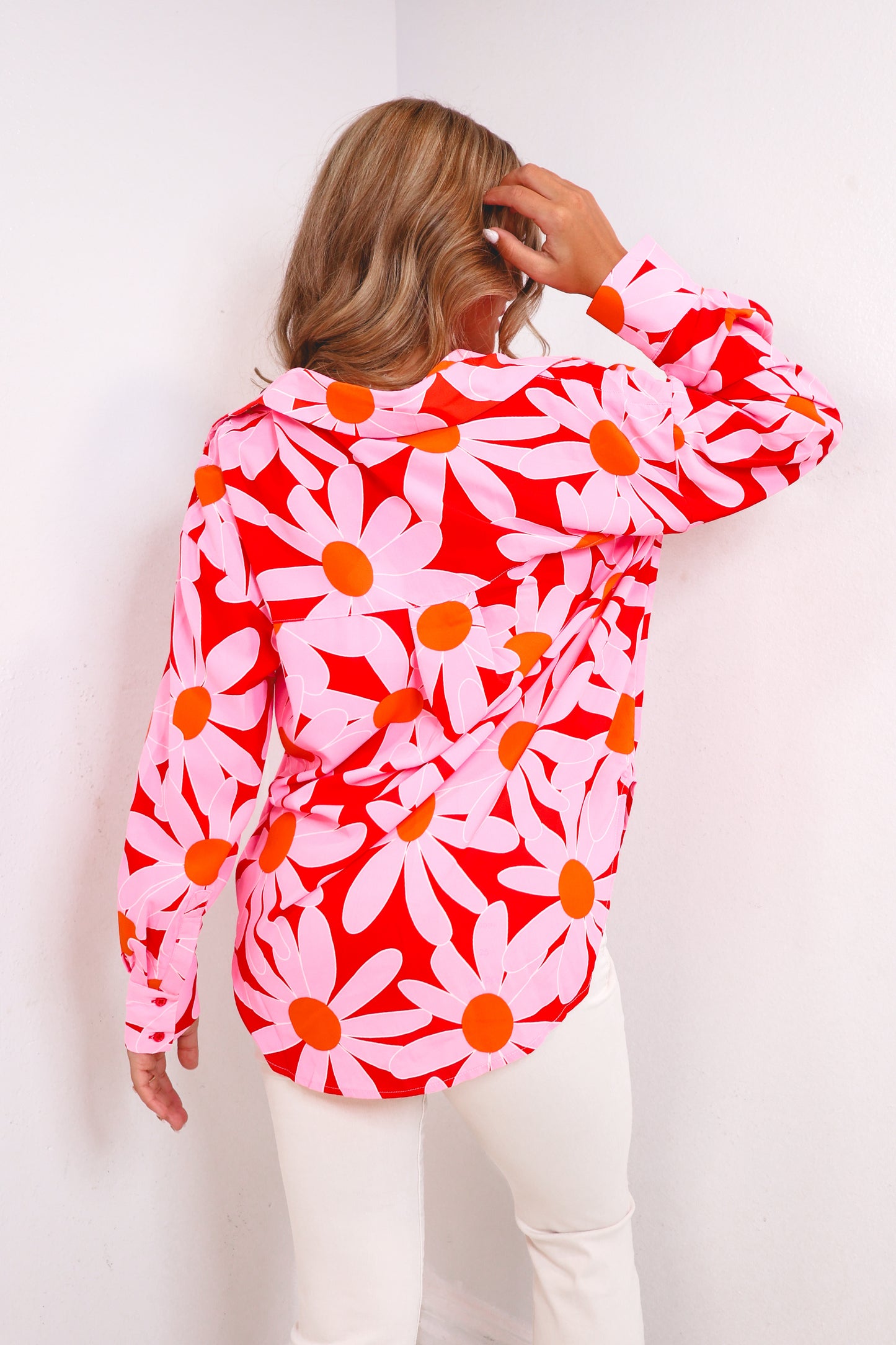 English Factory Daisy Daze Button Down Top