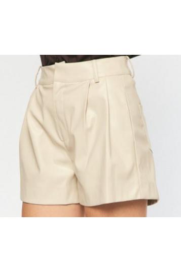 Fall In Faux Leather Shorts-Shorts-KCoutureBoutique, women's boutique in Bossier City, Louisiana