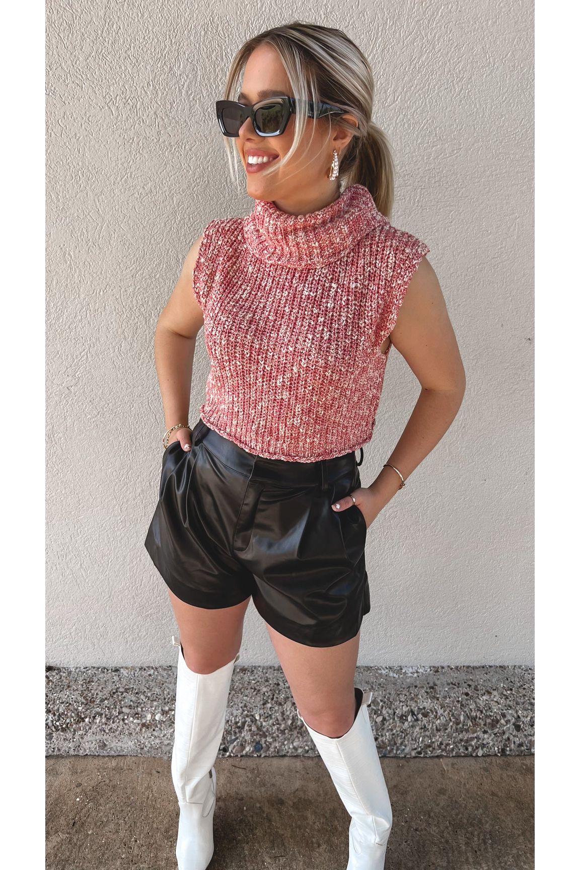 Quincy Quilted Faux Leather Shorts – KCoutureBoutique