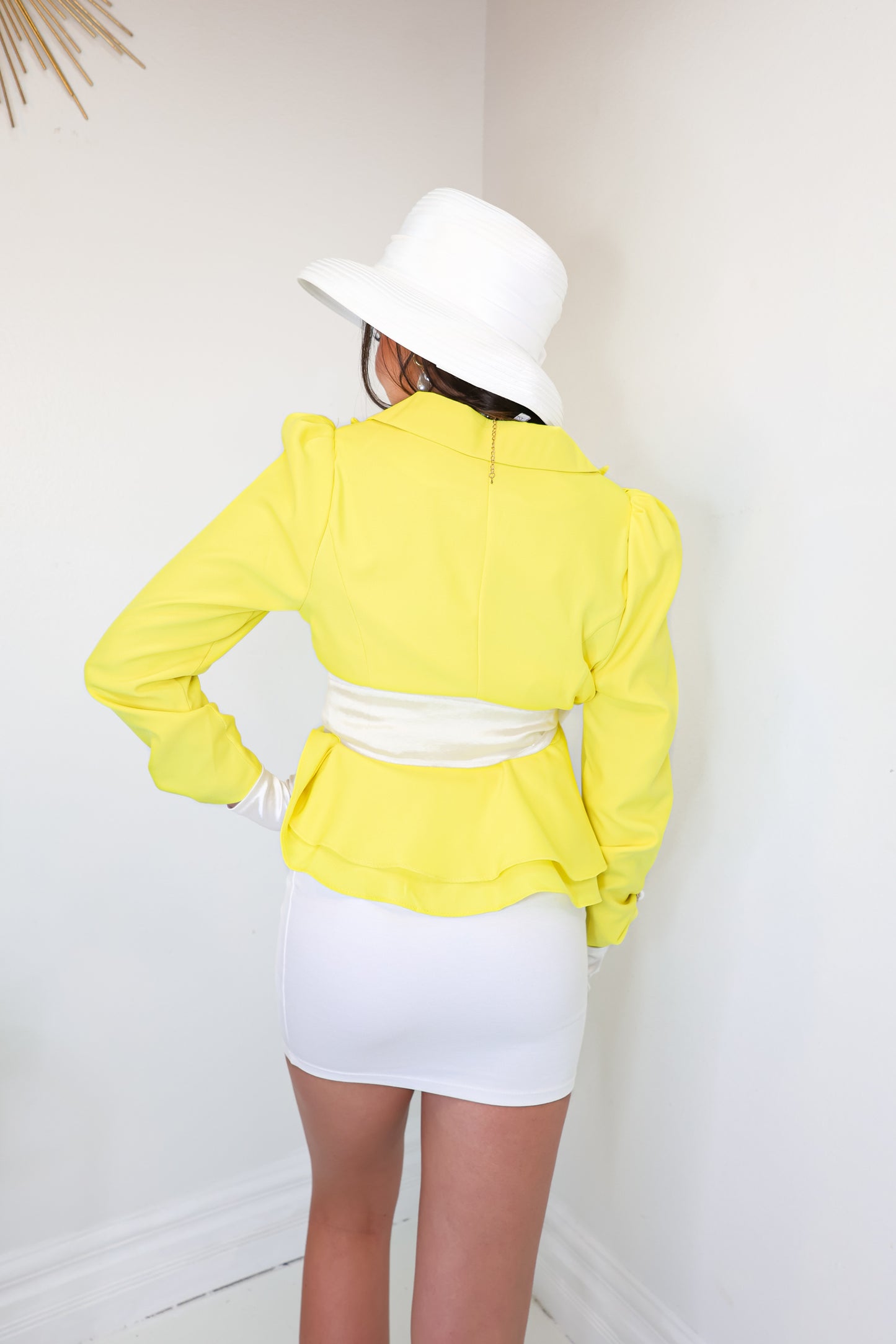Amy Peplum Blazer Jacket