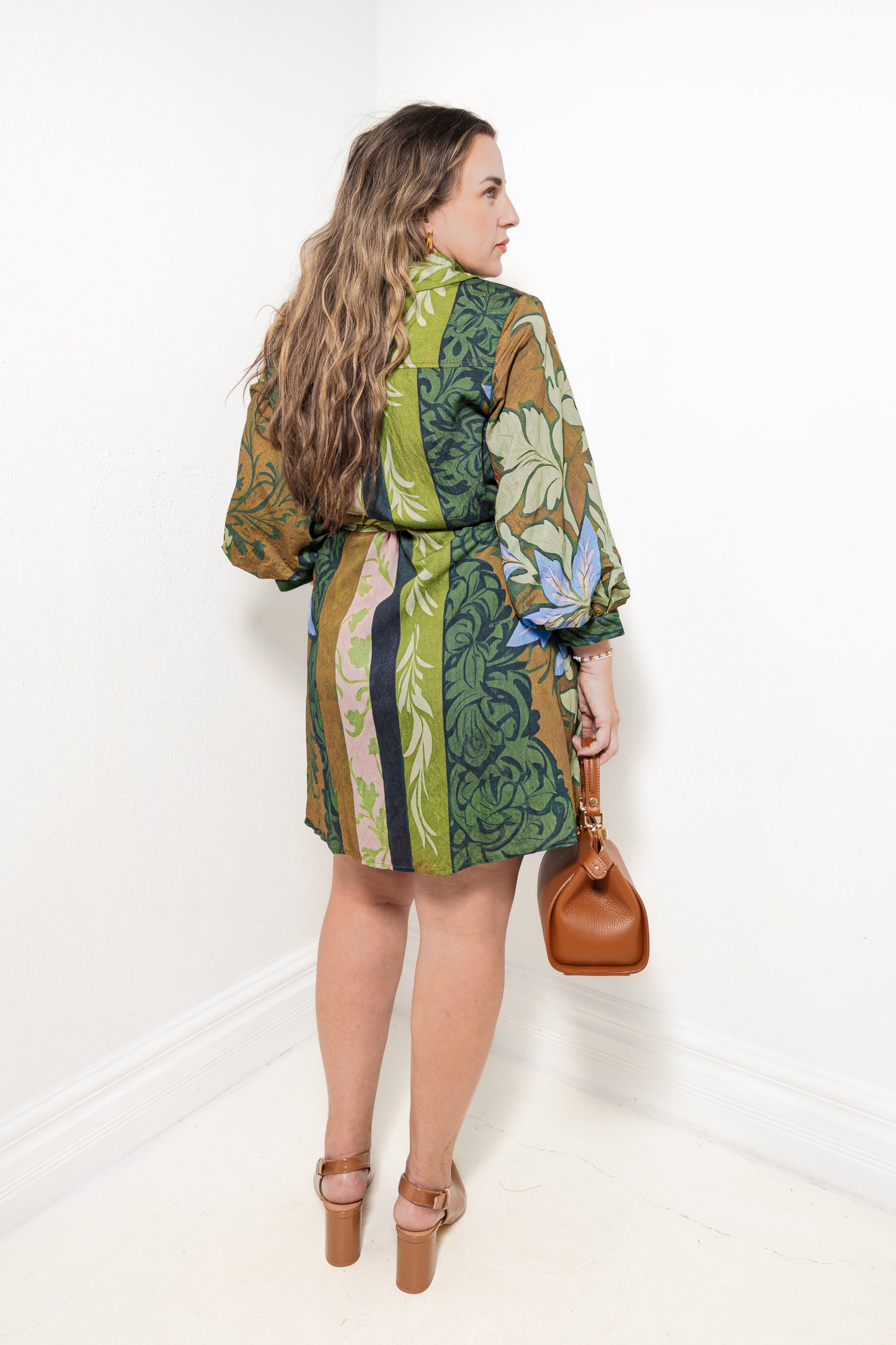 Flora & Fable Belted Dress