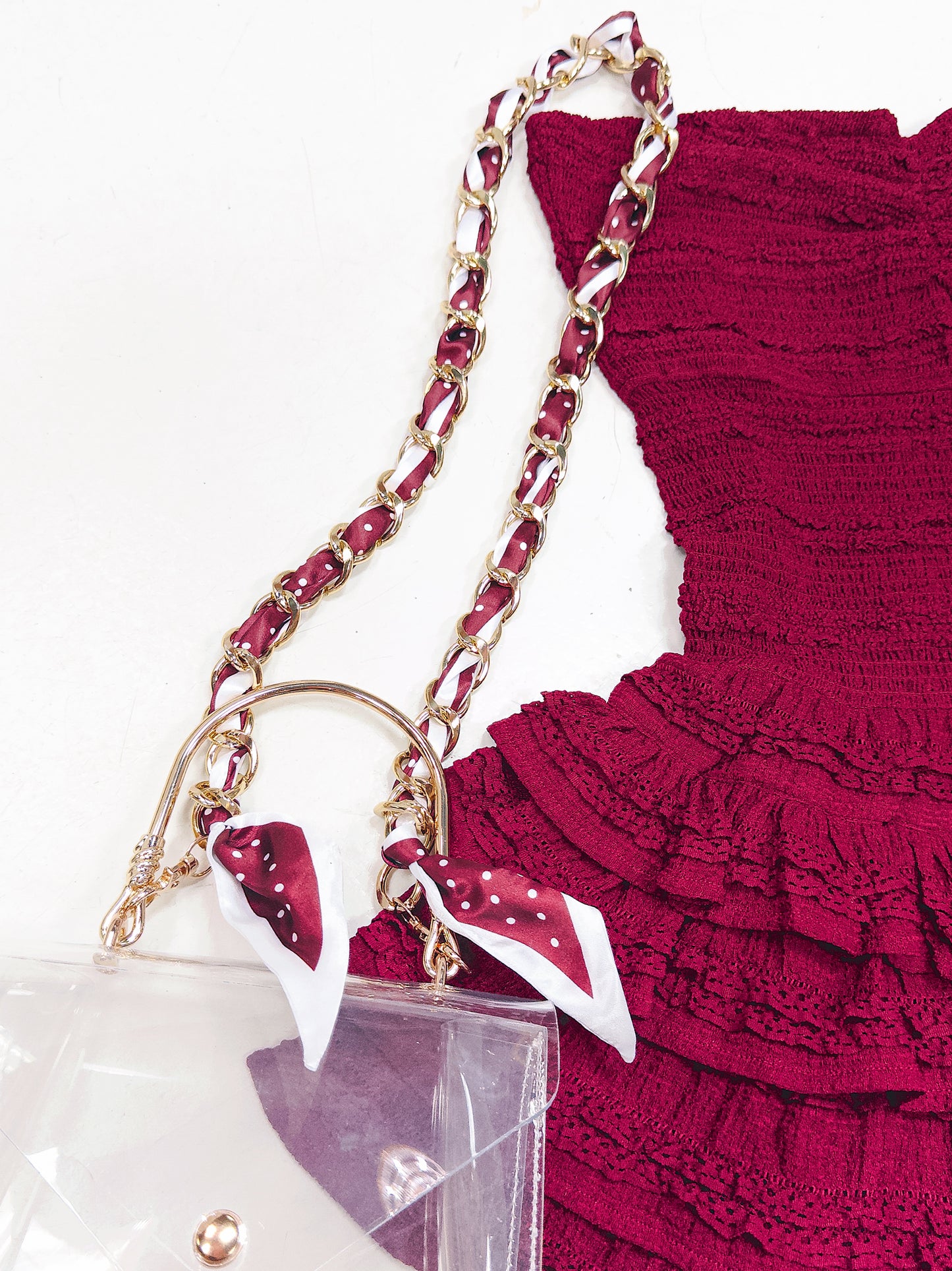 Game Day Scarf Chain Strap