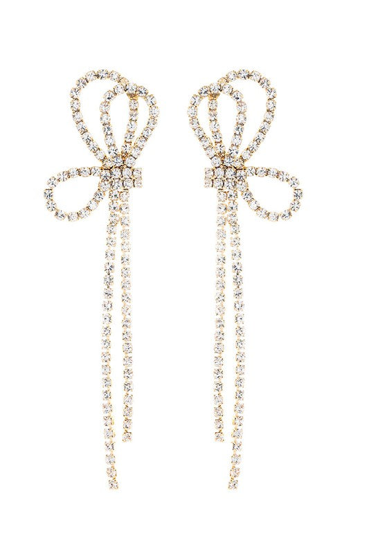 Bow Petite Diamond Fashion Earrings - 646B8RIADTSERWG – Rocky Point Jewelers