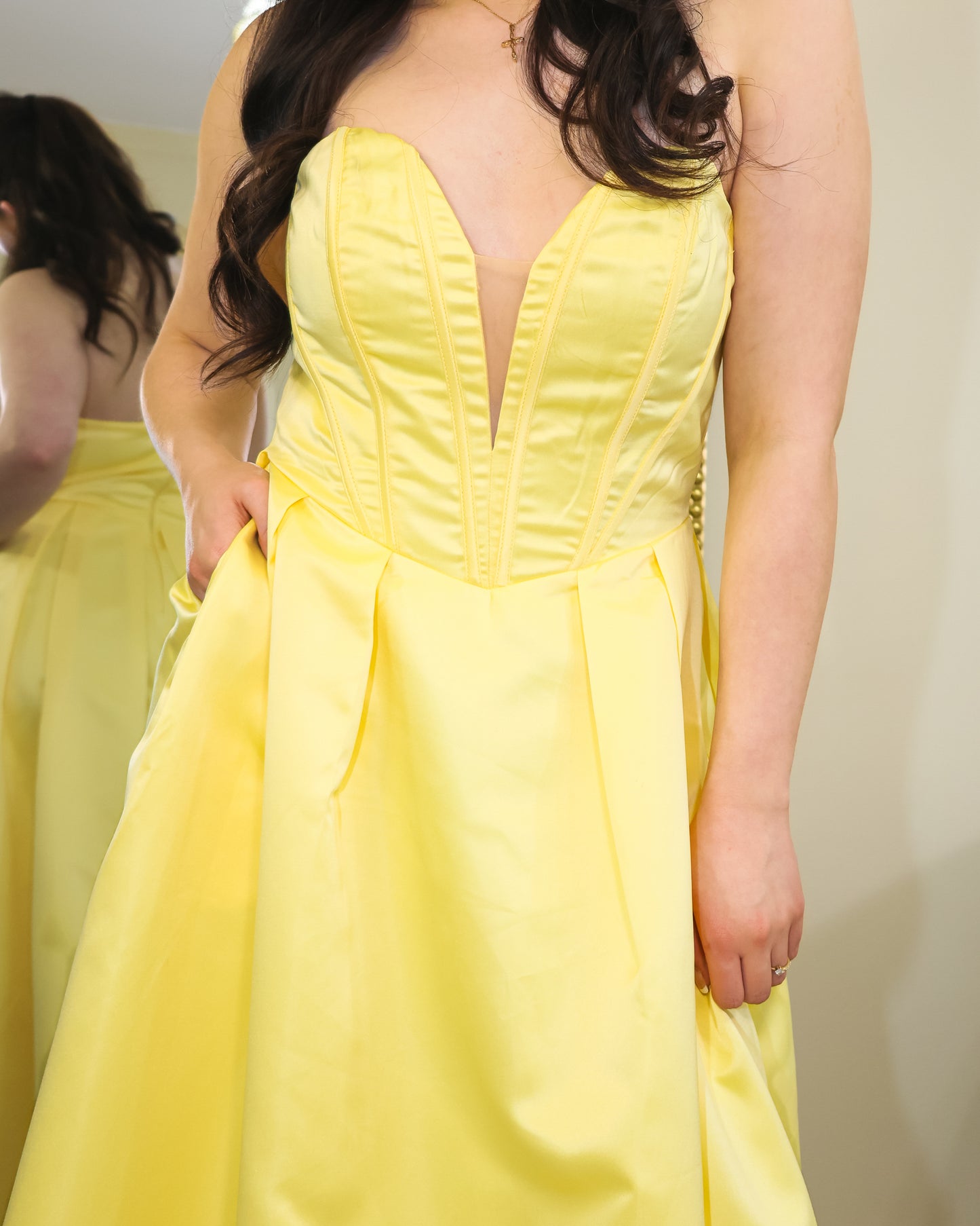 Golden Belle Evening Gown