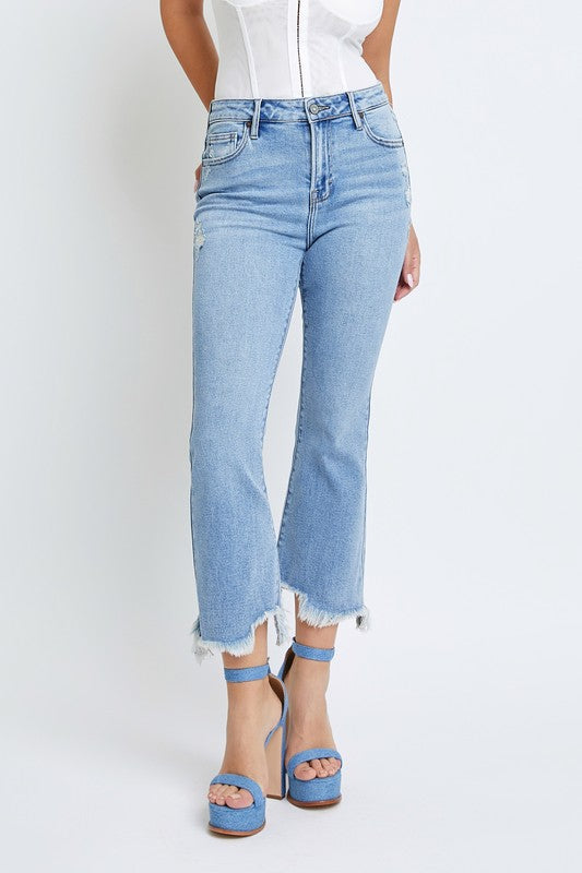 Buy Gina Tricot Low waist bootcut jeans - Ocean Blue