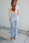 Hidden Step Hem Straight Leg Jeans-Bottoms-KCoutureBoutique, women's boutique in Bossier City, Louisiana