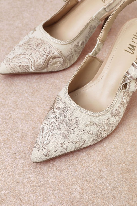 Solana Slingback Heel