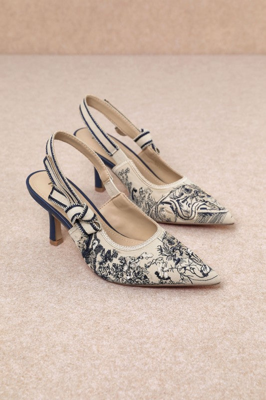 Solana Slingback Heel