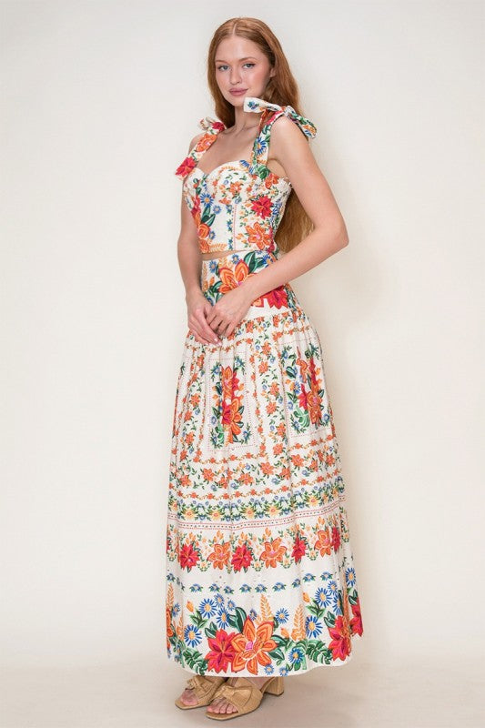 Garden Escape Tie Strap Top