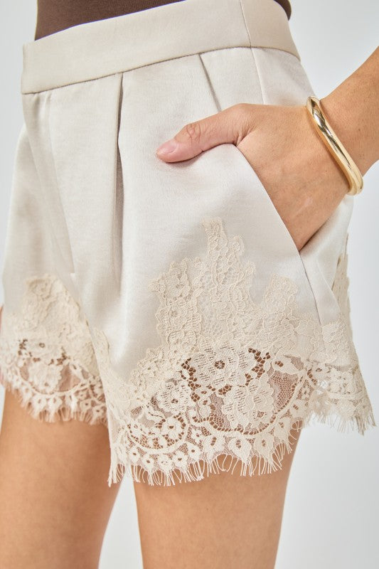 Hamptons Lace Shorts