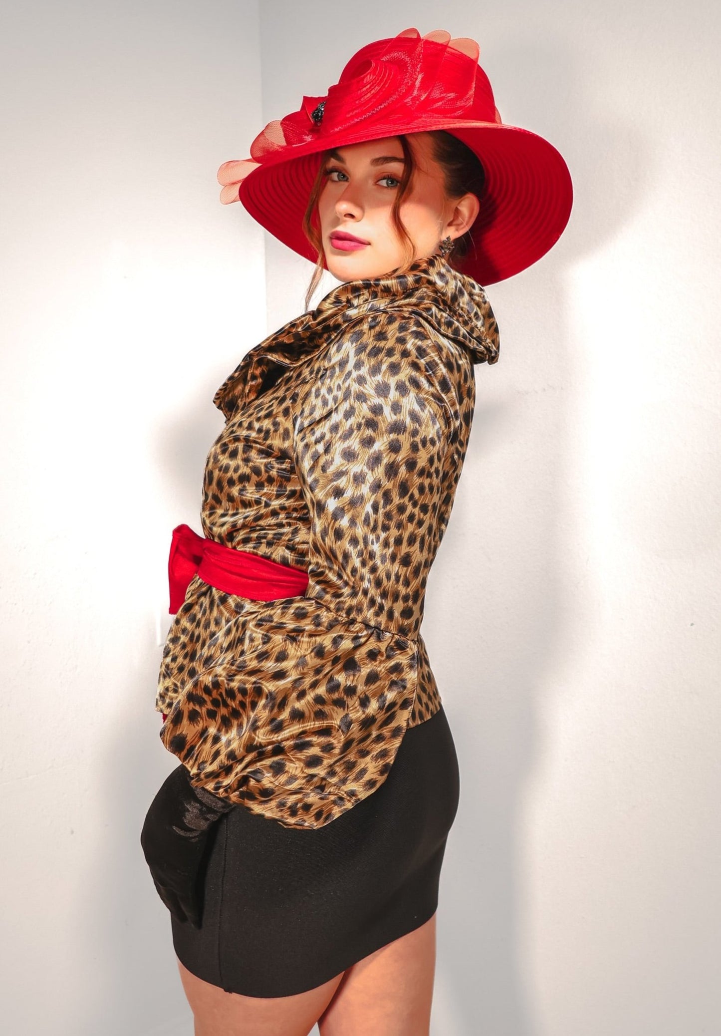 Like a Leopard Court Top