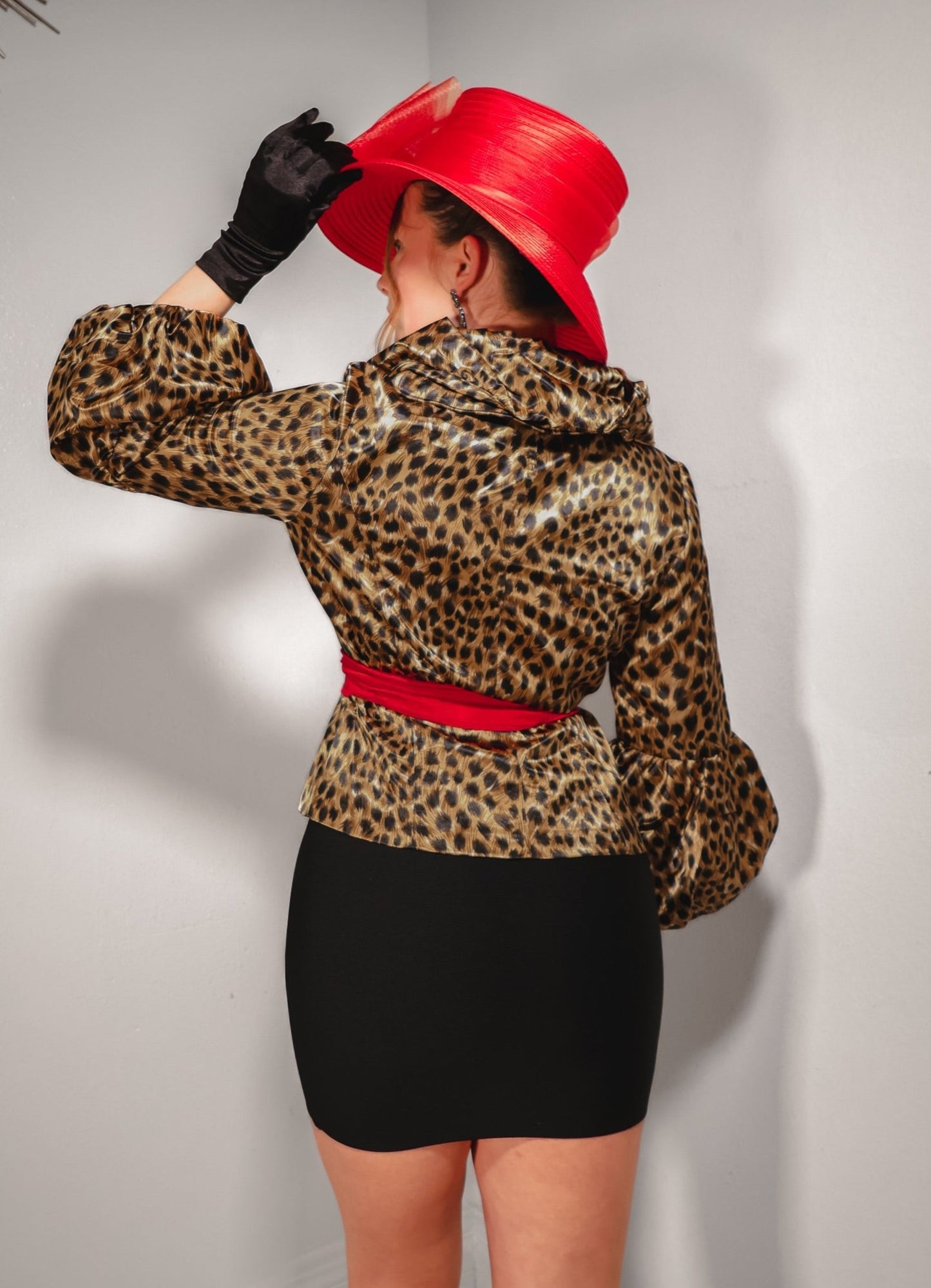 Like a Leopard Court Top