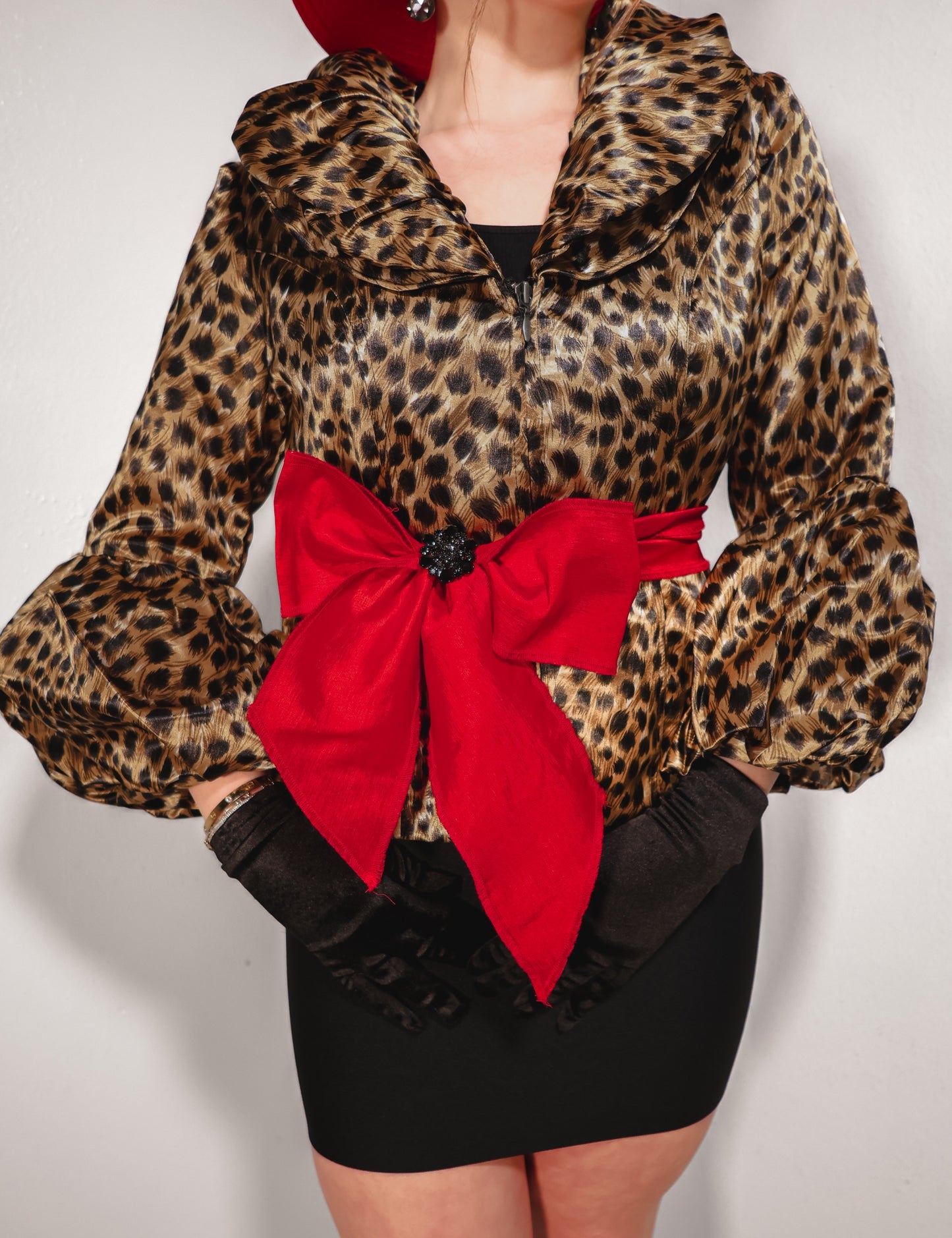 Like a Leopard Court Top