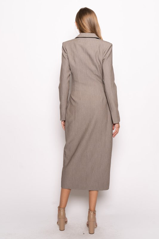 Madison Tailored Blazer Midi Dress