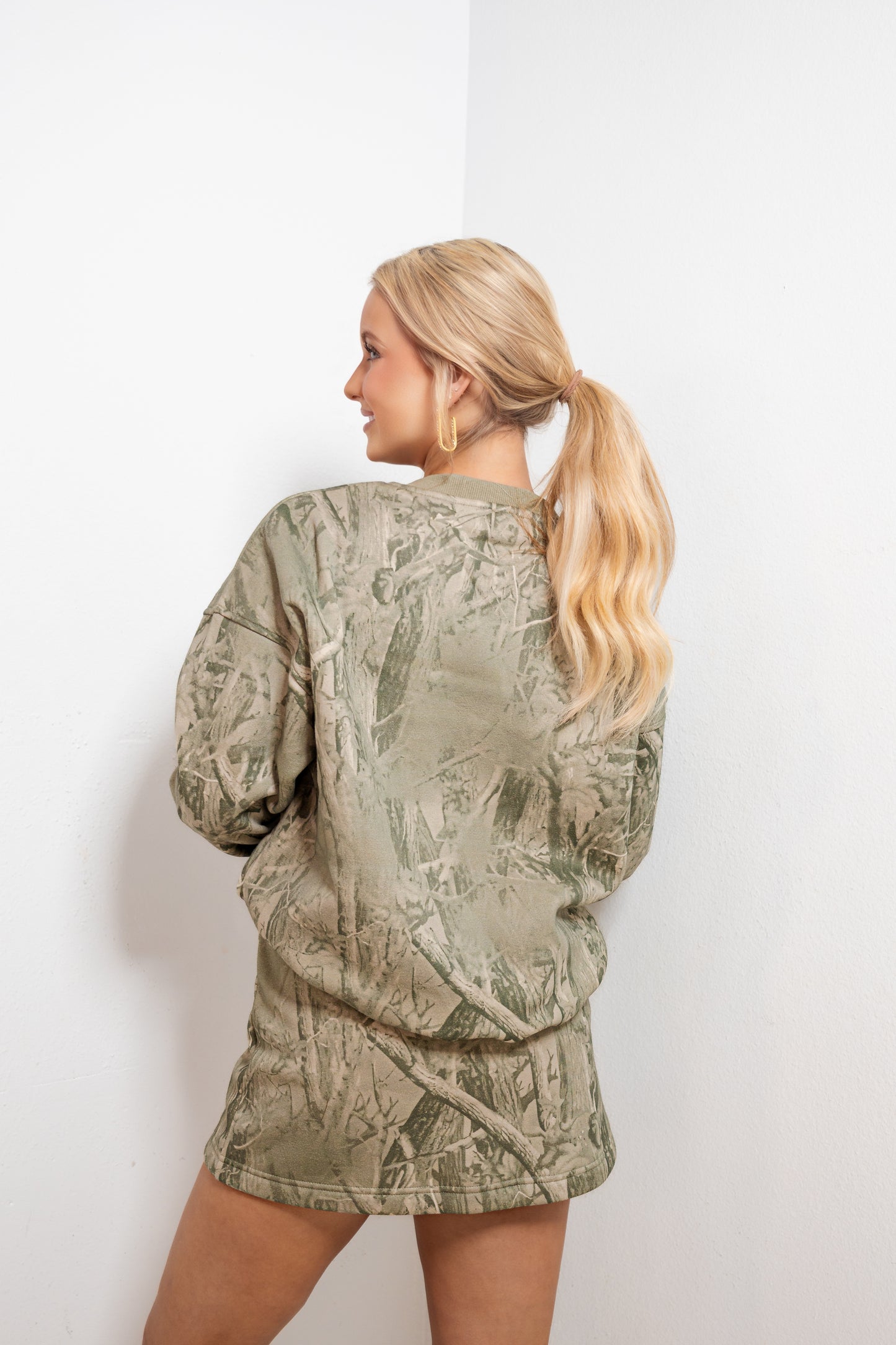 Mossy Meadow Drawstring Skort