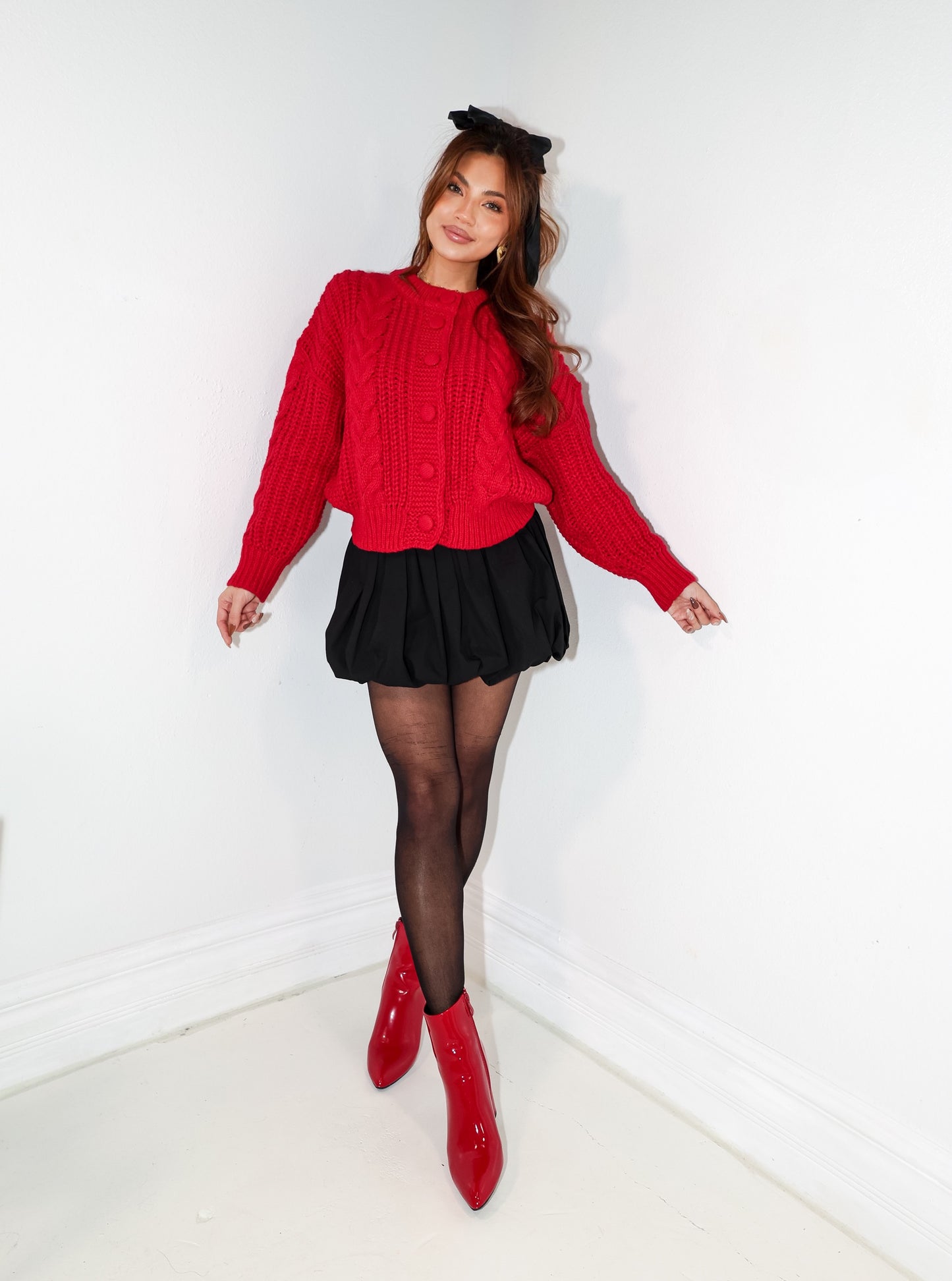 Chic Bubbly Mini Skirt