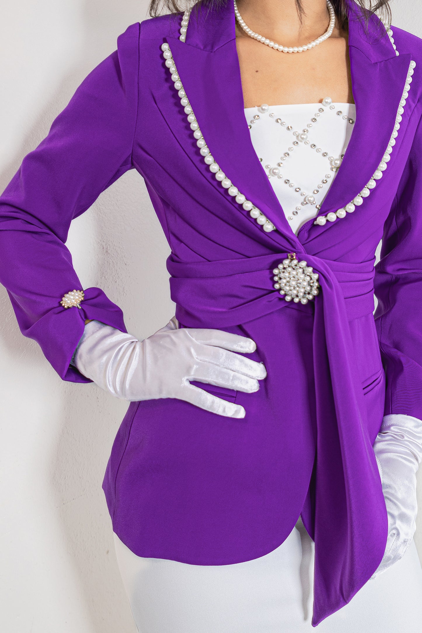 The Addison Pearl Blazer