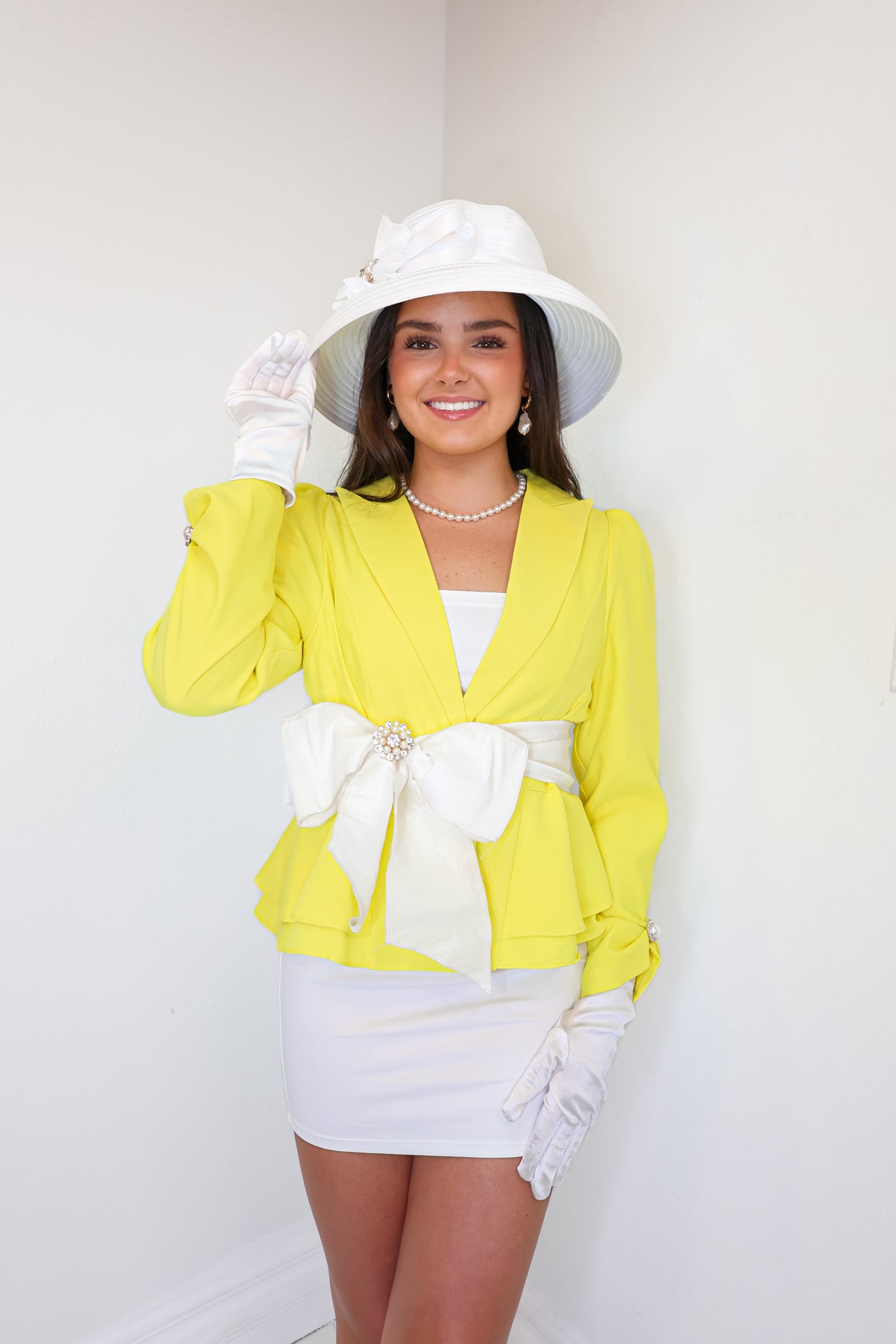 Amy Peplum Blazer Jacket