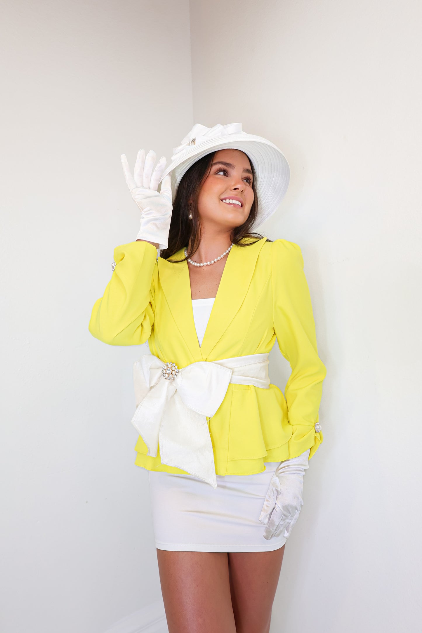 Amy Peplum Blazer Jacket