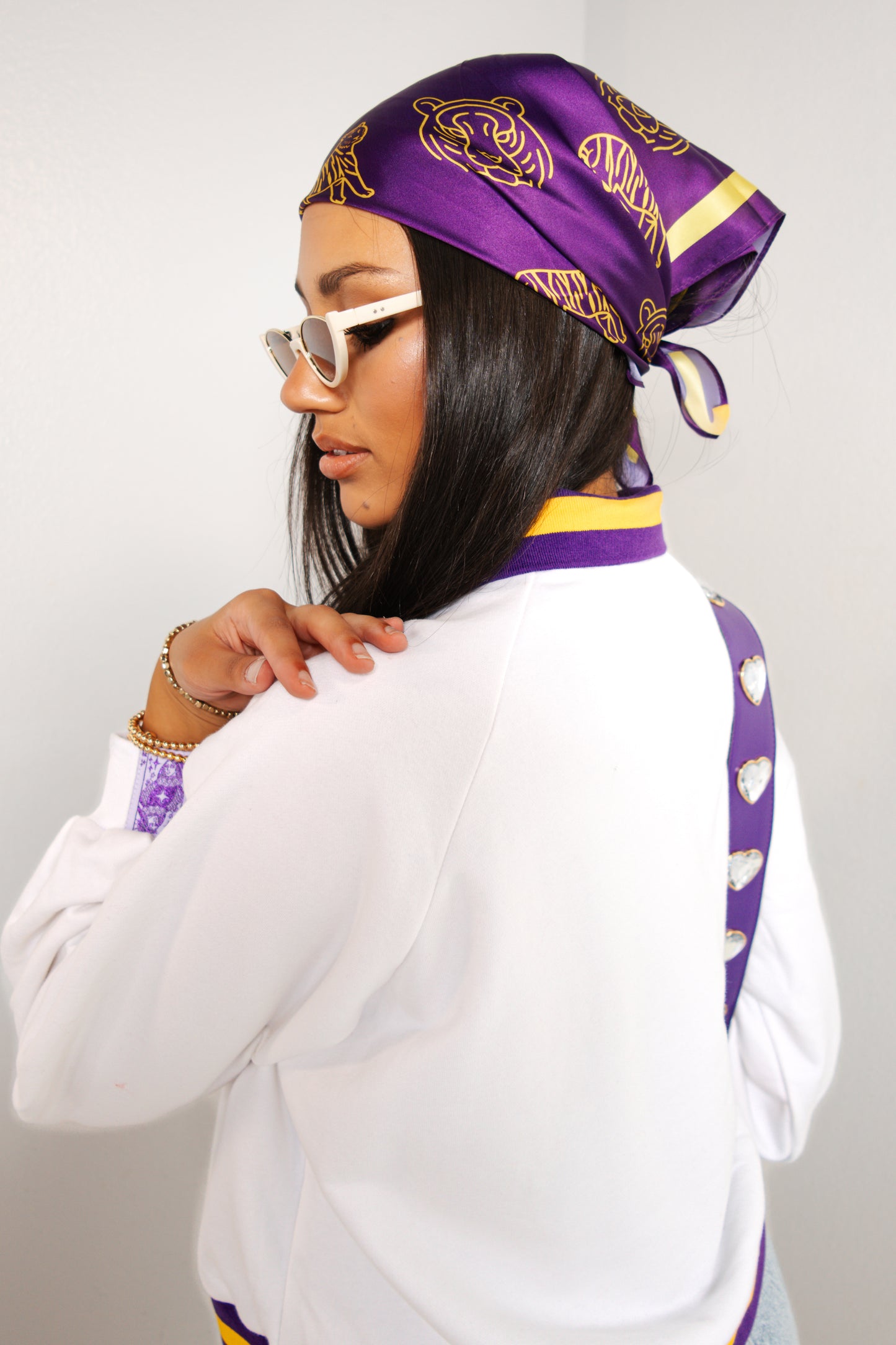 LSU Bandana Gameday Scarf