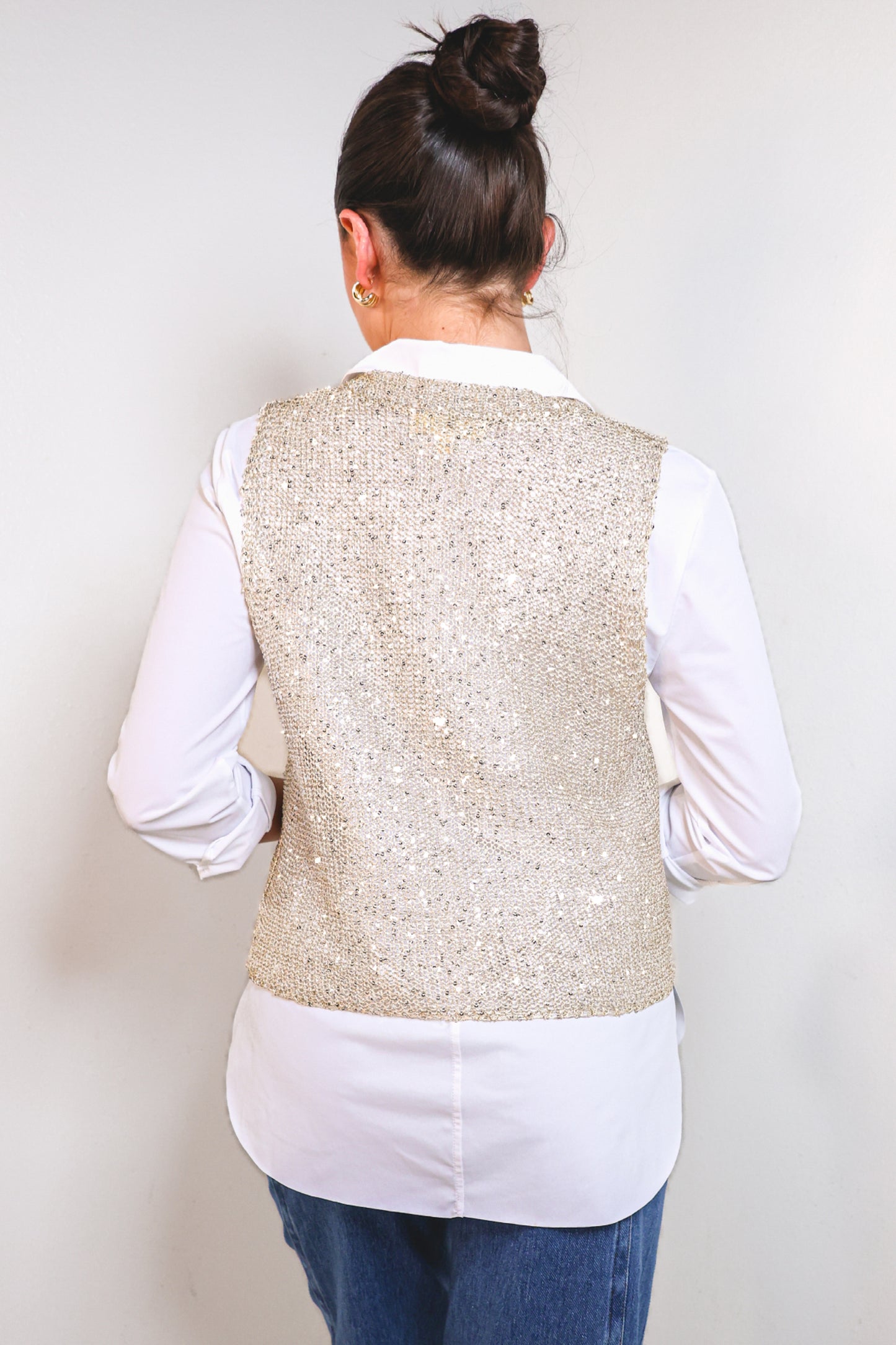 Luminous Luxe Sheer Knit Top