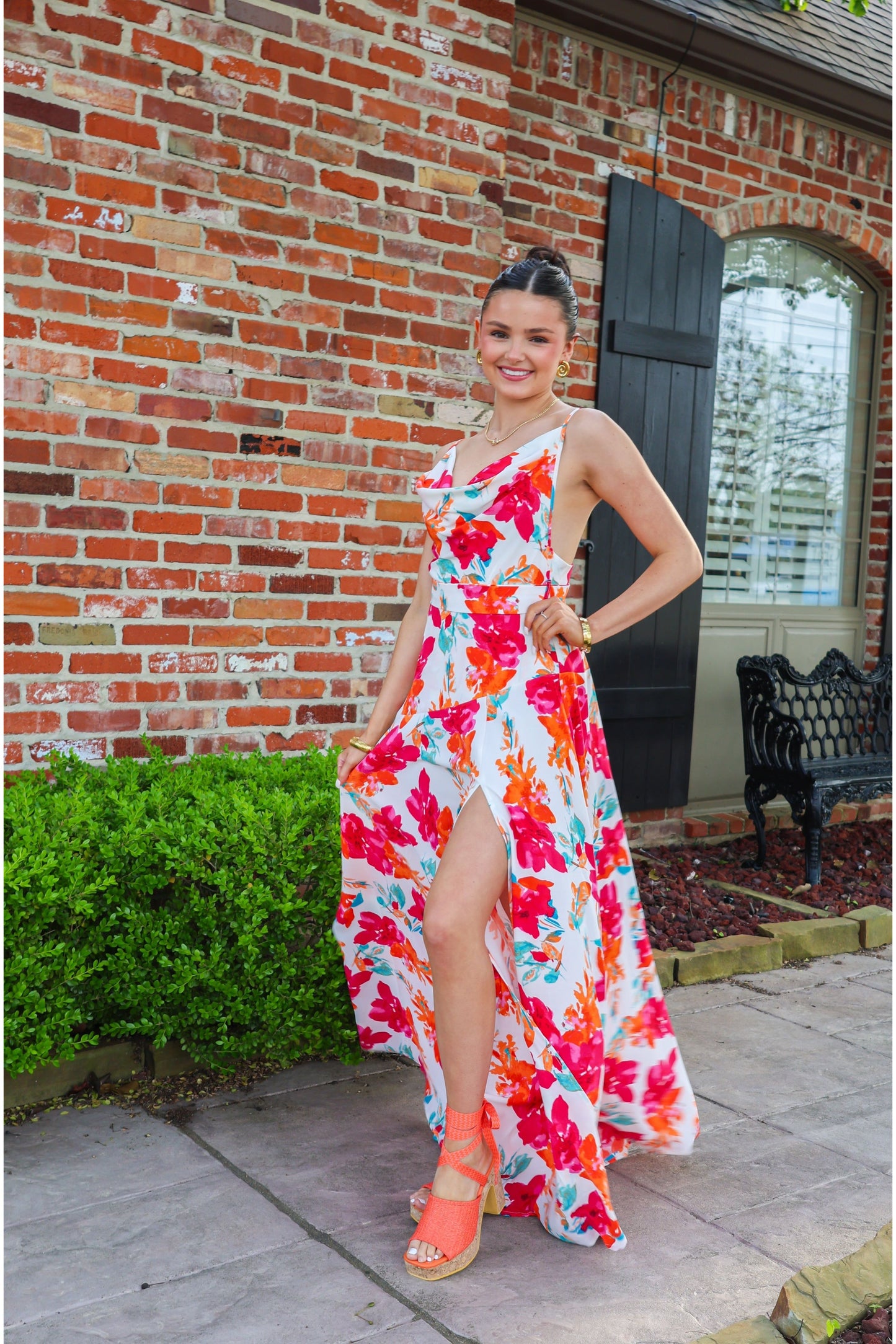 Lyla Floral Maxi Dress-Dresses-KCoutureBoutique, women's boutique in Bossier City, Louisiana