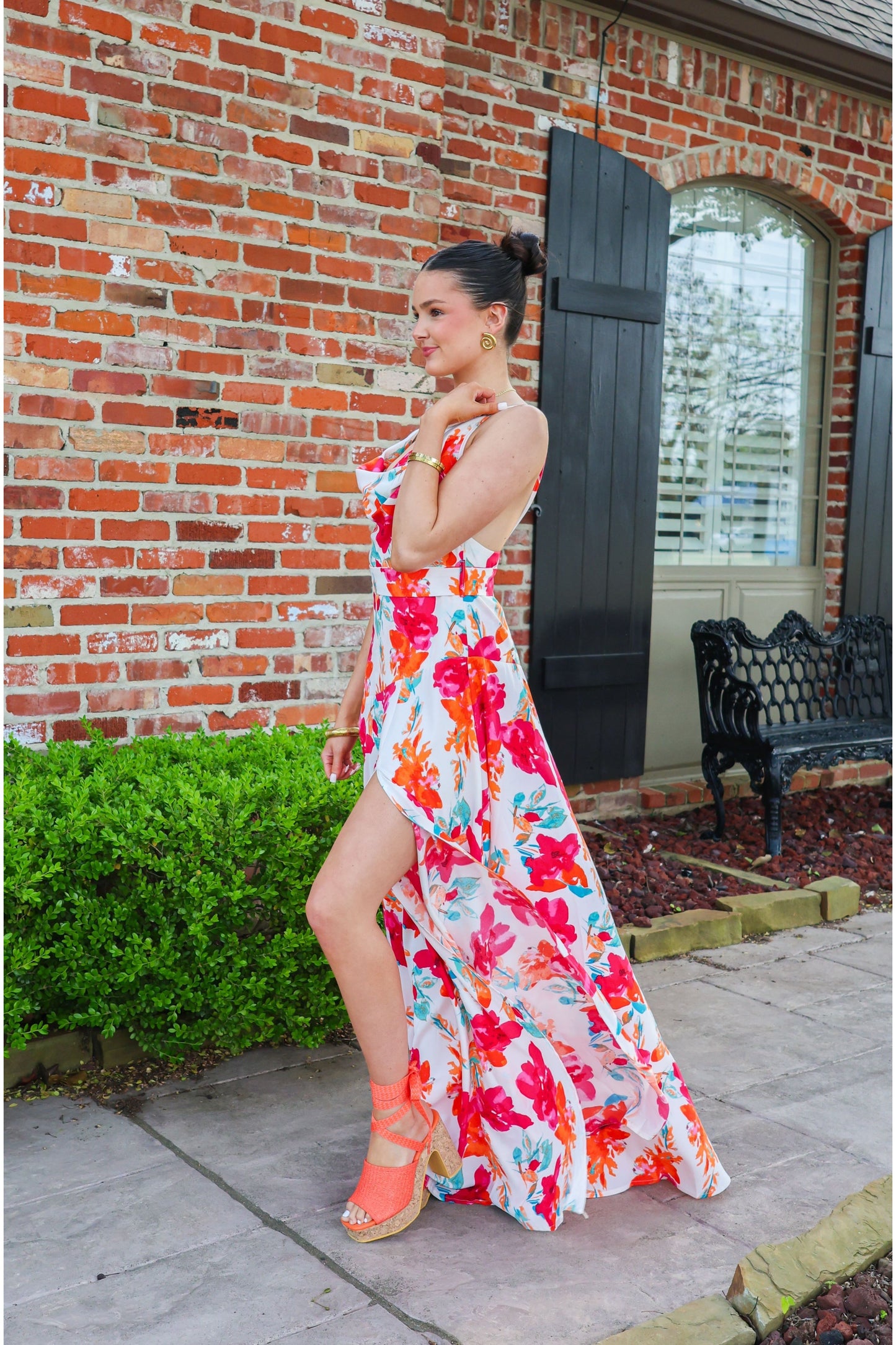 Lyla Floral Maxi Dress-Dresses-KCoutureBoutique, women's boutique in Bossier City, Louisiana